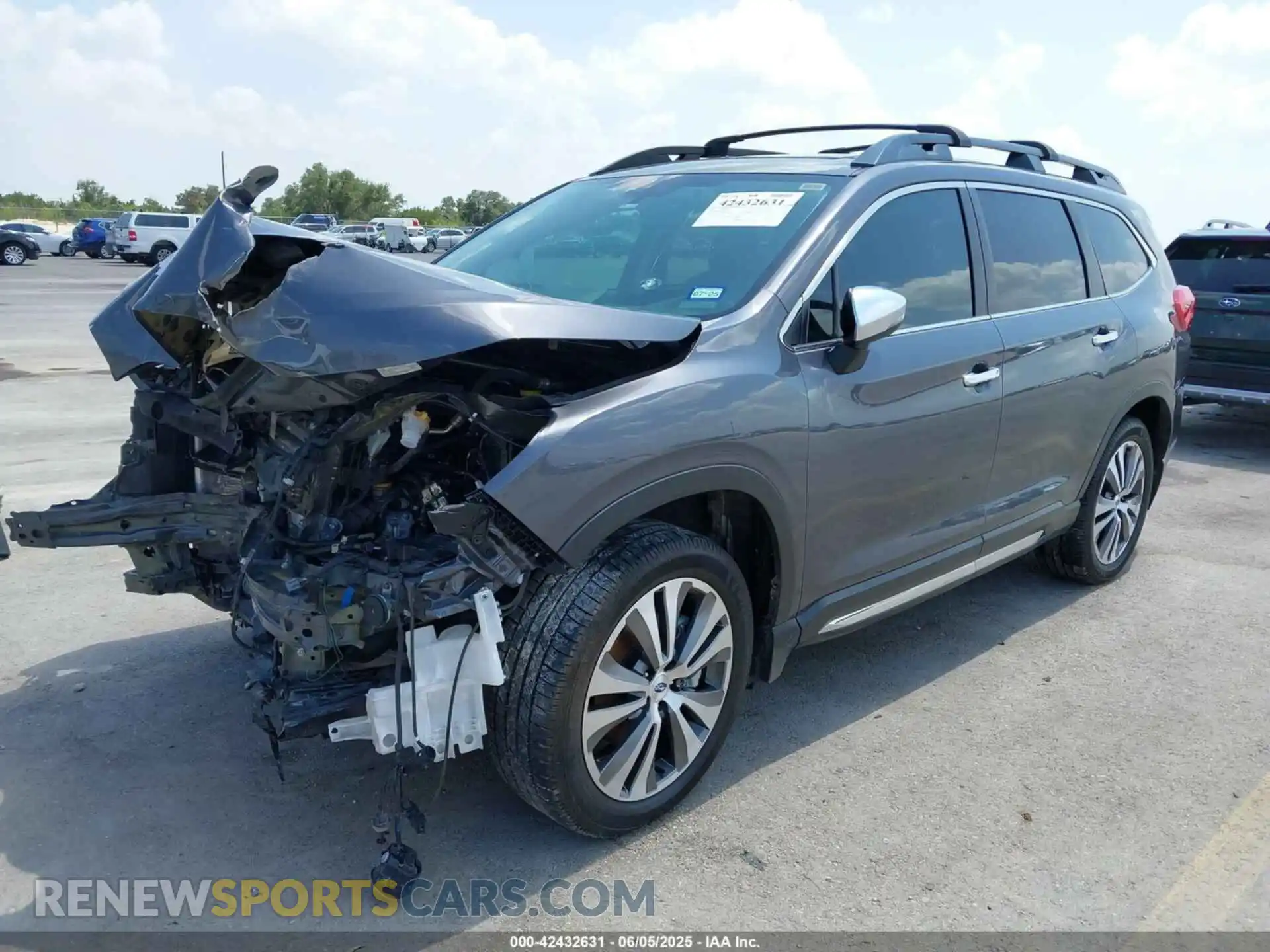 2 fotografías del automóvil dañado 4S4WMARD6M3462203 SUBARU ASCENT 2021