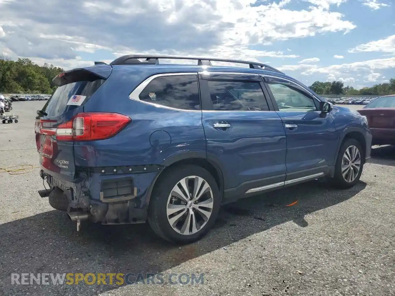 3 Photograph of a damaged car 4S4WMARD7M3400843 SUBARU ASCENT 2021
