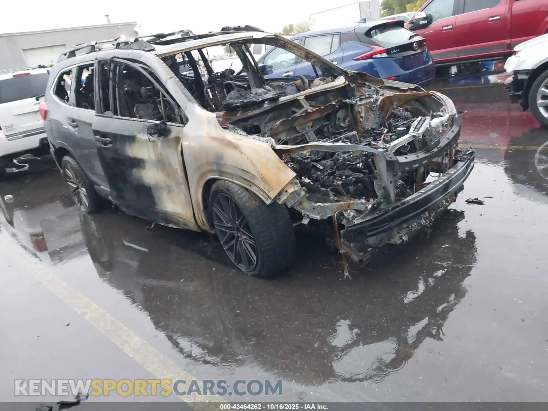 1 Photograph of a damaged car 4S4WMARD8M3438016 SUBARU ASCENT 2021