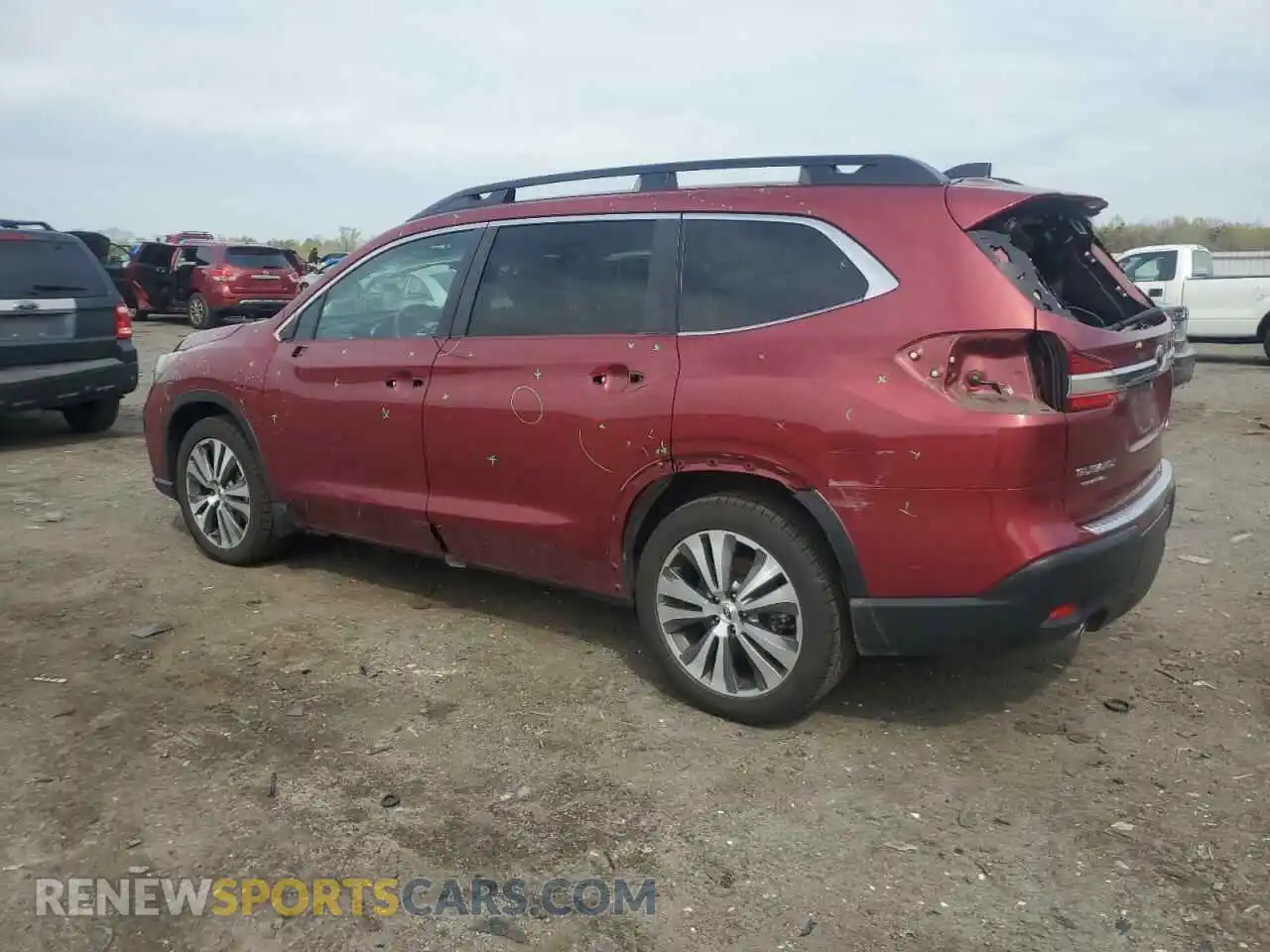 2 Photograph of a damaged car 4S4WMARDXM3403591 SUBARU ASCENT 2021