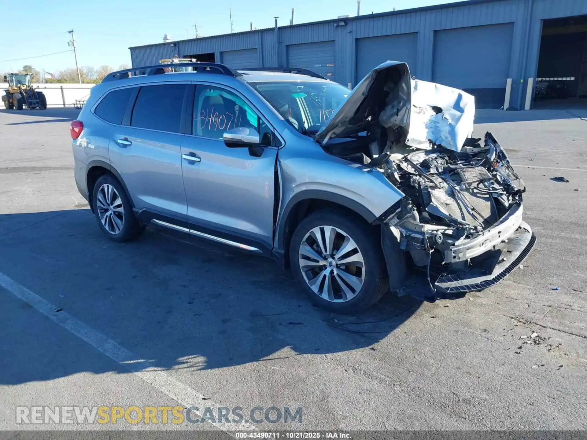 1 Photograph of a damaged car 4S4WMARDXM3410587 SUBARU ASCENT 2021