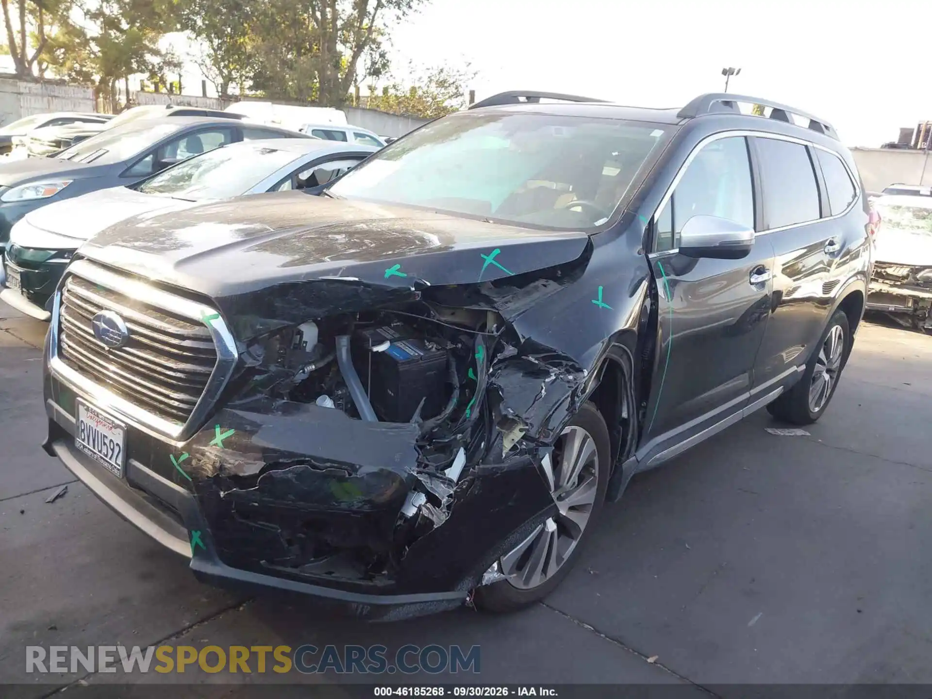 2 Photograph of a damaged car 4S4WMARDXM3441001 SUBARU ASCENT 2021