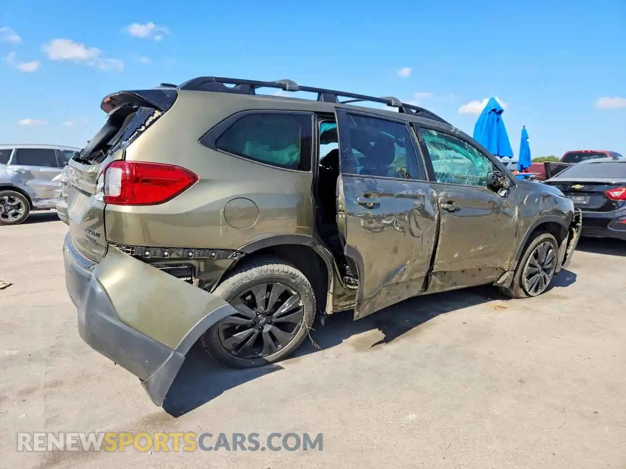 3 fotografías del automóvil dañado 4S4WMAJD0N3440534 SUBARU ASCENT 2022