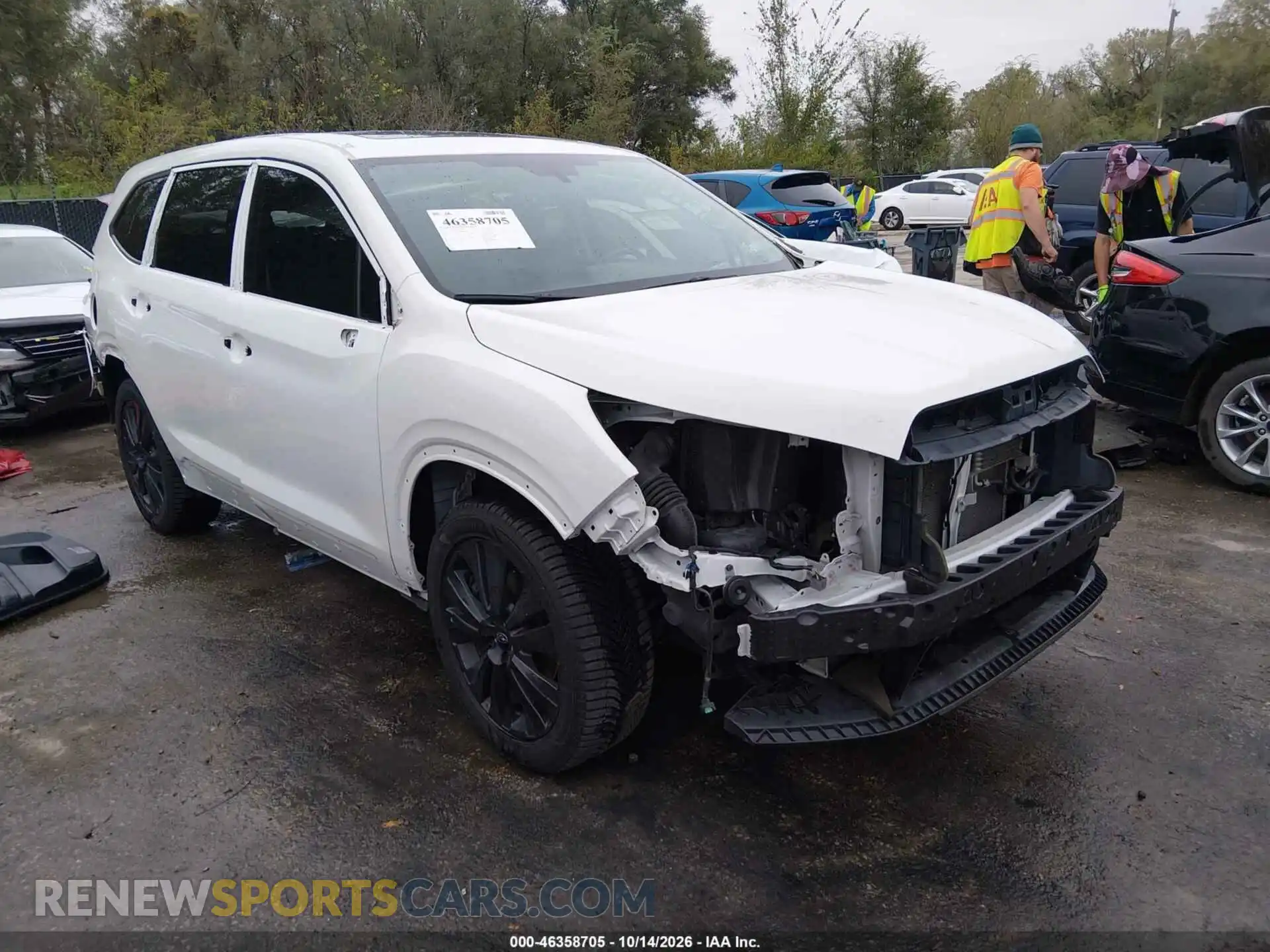 1 Photograph of a damaged car 4S4WMAJD2N3442480 SUBARU ASCENT 2022