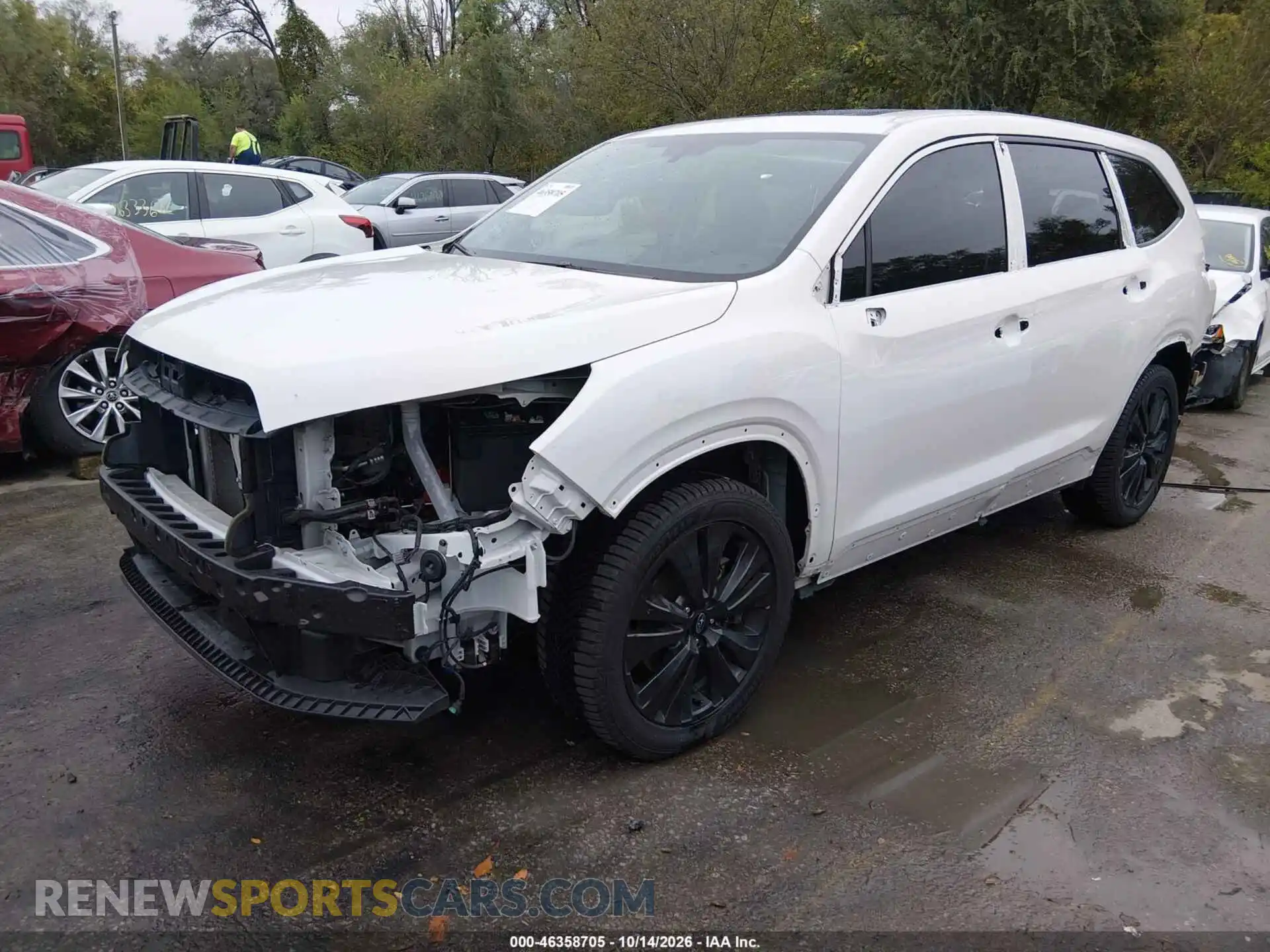 2 Photograph of a damaged car 4S4WMAJD2N3442480 SUBARU ASCENT 2022