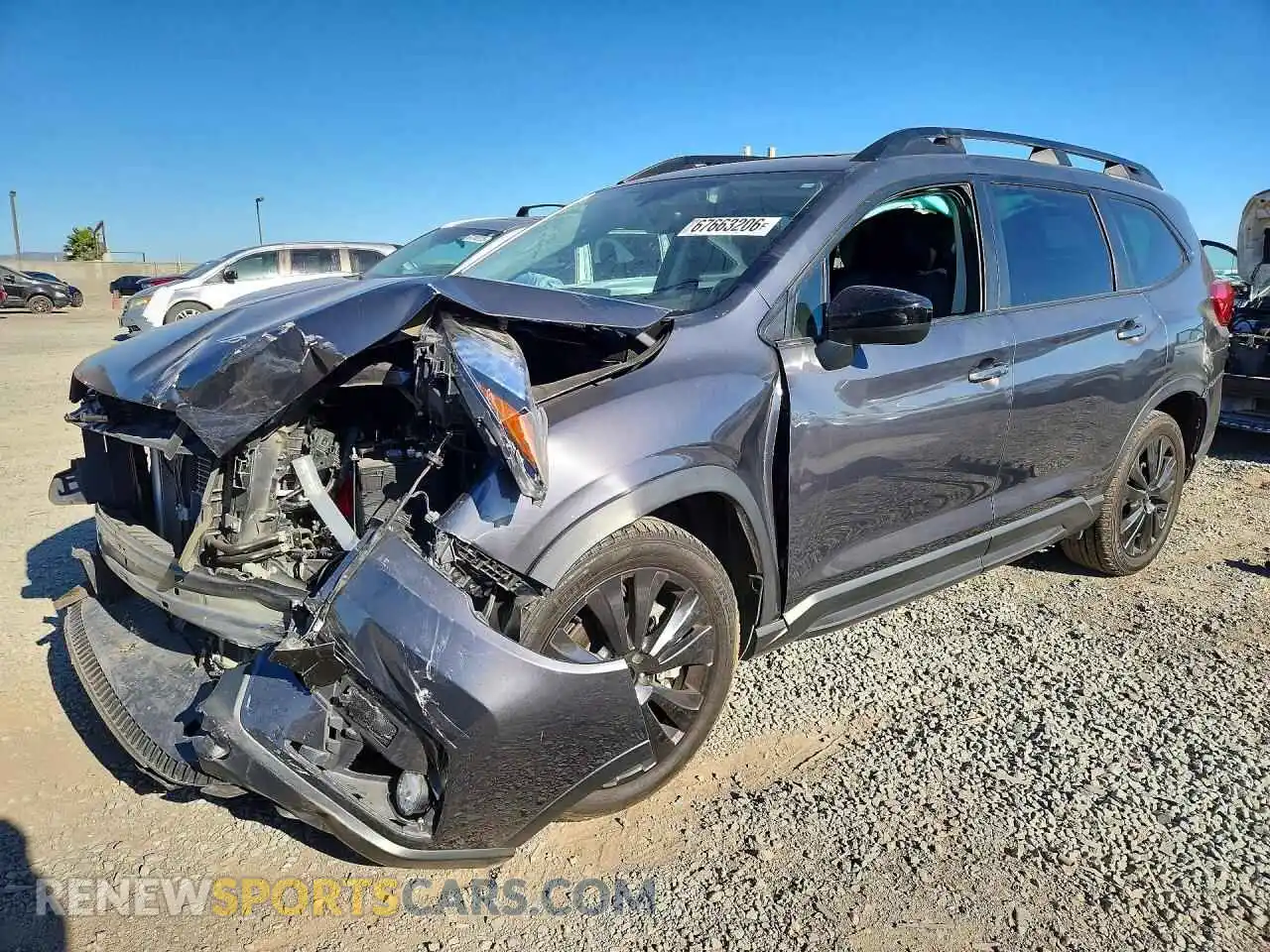 1 Photograph of a damaged car 4S4WMAJD3N3471664 SUBARU ASCENT 2022