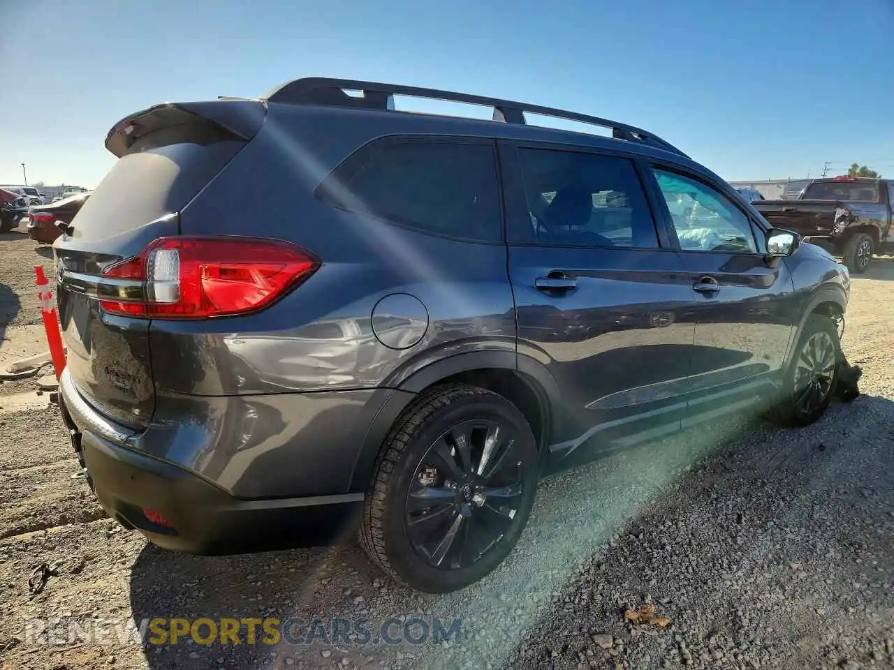 3 Photograph of a damaged car 4S4WMAJD3N3471664 SUBARU ASCENT 2022