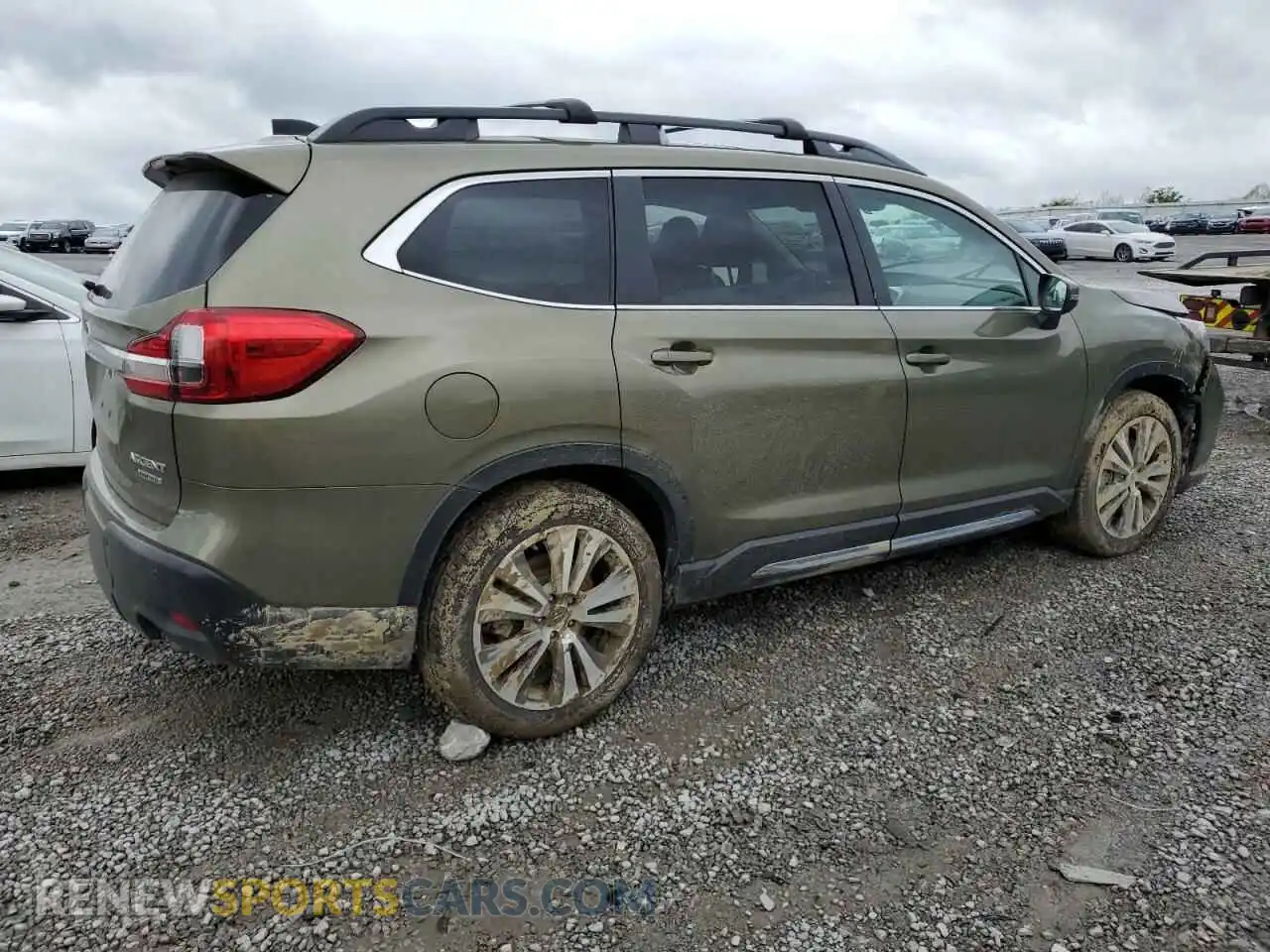 3 Фотография поврежденного автомобиля 4S4WMALD2N3430102 SUBARU ASCENT 2022