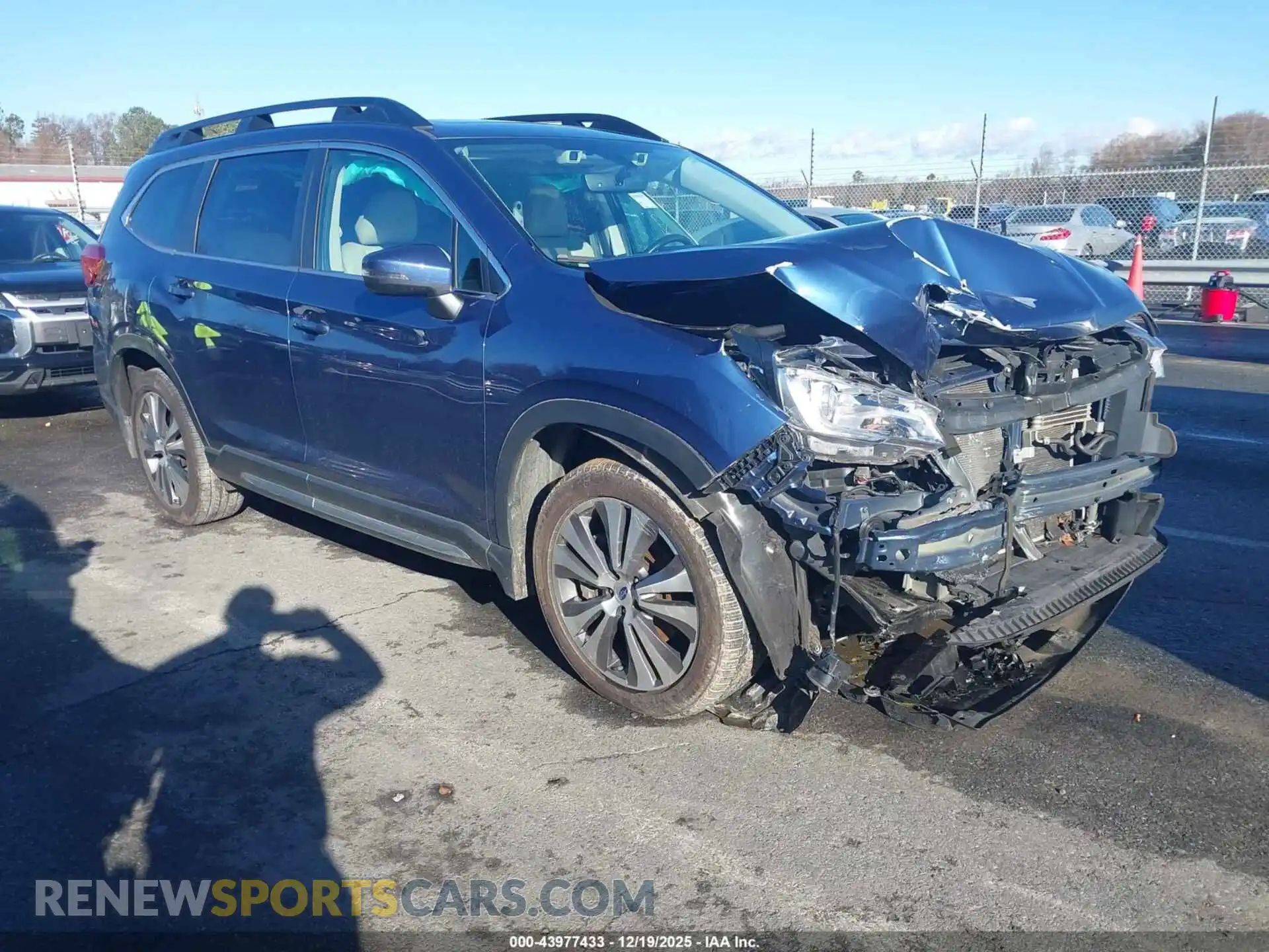 1 Photograph of a damaged car 4S4WMALD8N3406922 SUBARU ASCENT 2022