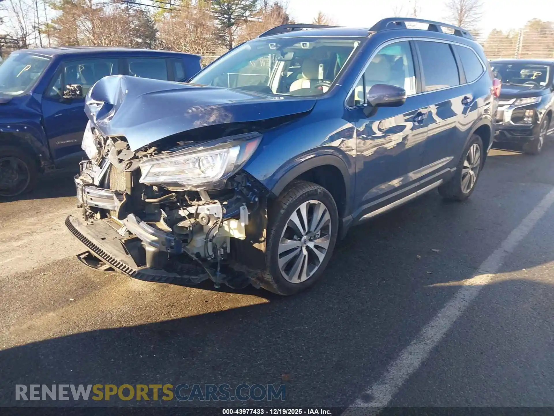 2 Photograph of a damaged car 4S4WMALD8N3406922 SUBARU ASCENT 2022