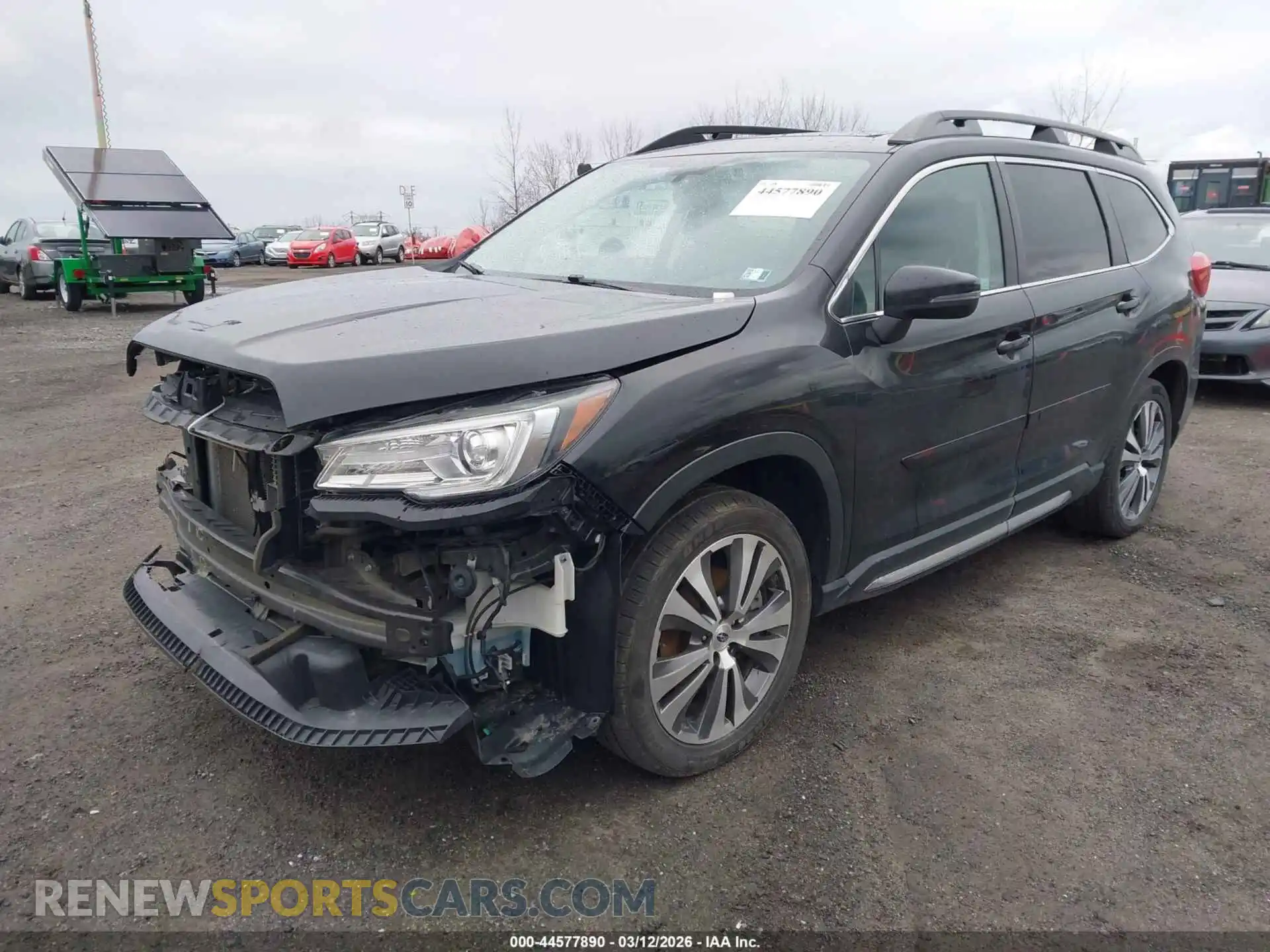 2 Photograph of a damaged car 4S4WMALD9N3400305 SUBARU ASCENT 2022