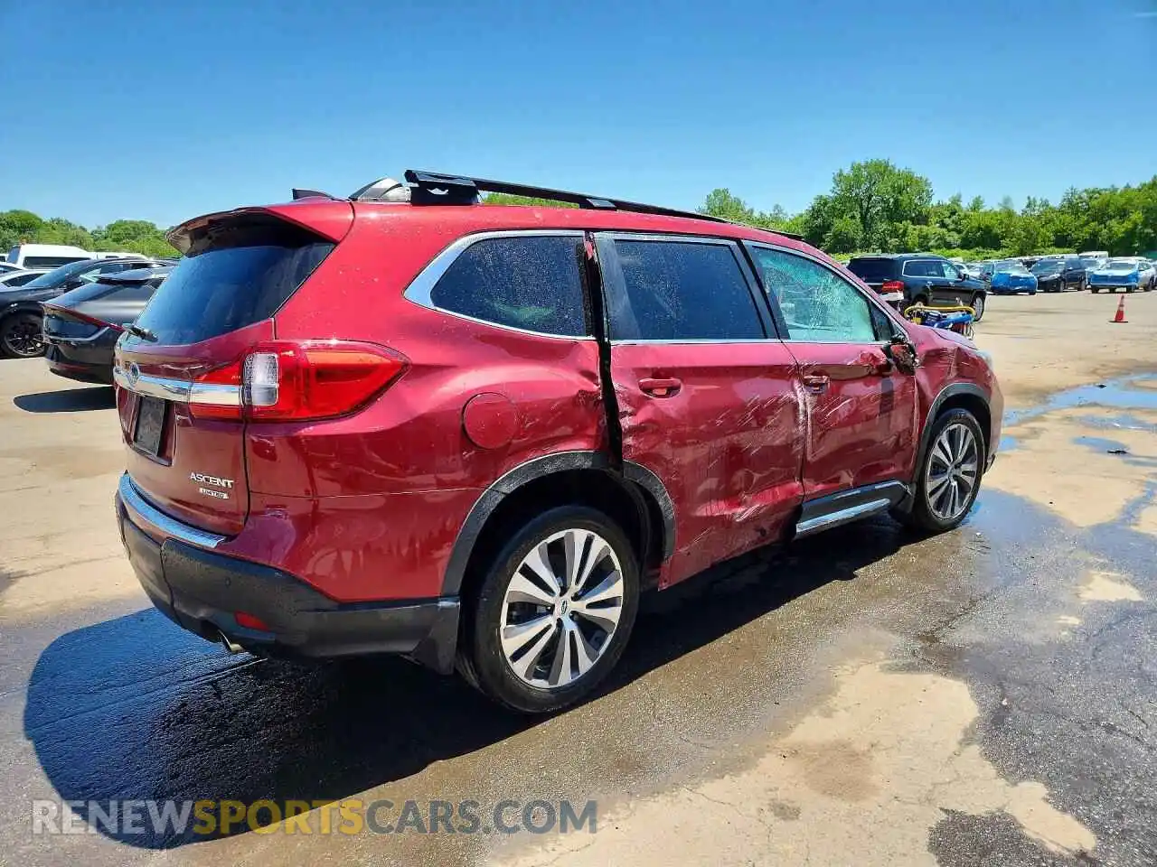3 Фотография поврежденного автомобиля 4S4WMAMD0N3413281 SUBARU ASCENT 2022