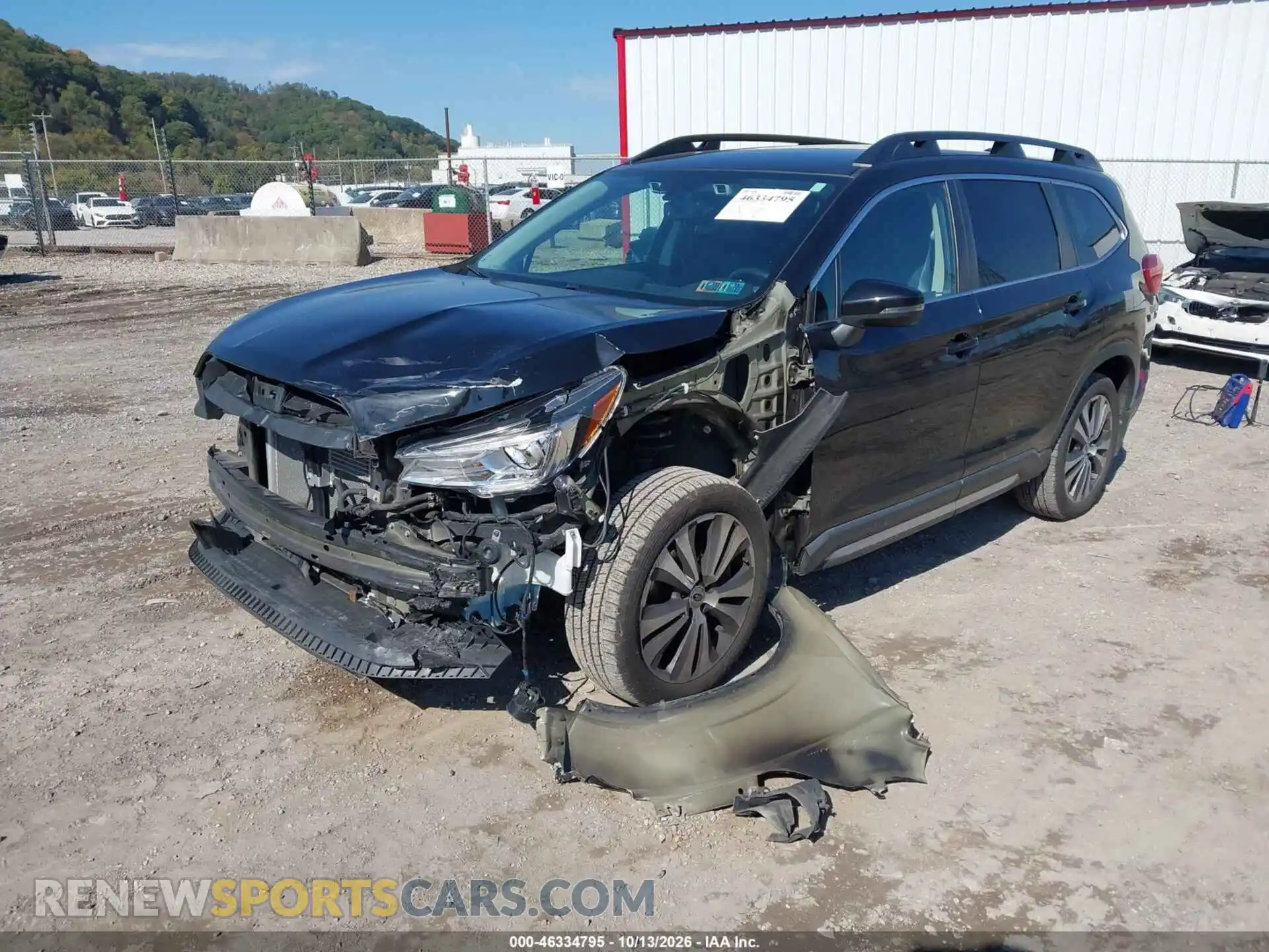 2 fotografías del automóvil dañado 4S4WMAMD0N3417430 SUBARU ASCENT 2022