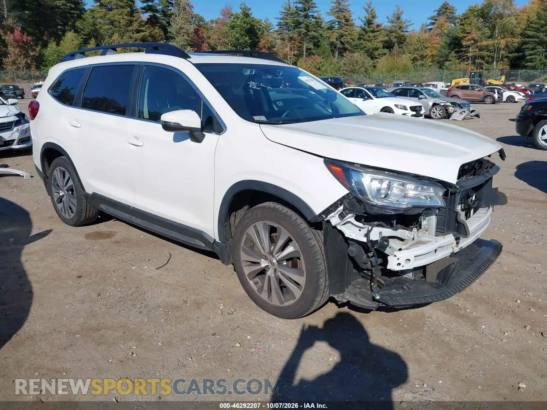 1 fotografías del automóvil dañado 4S4WMAPD2N3443622 SUBARU ASCENT 2022