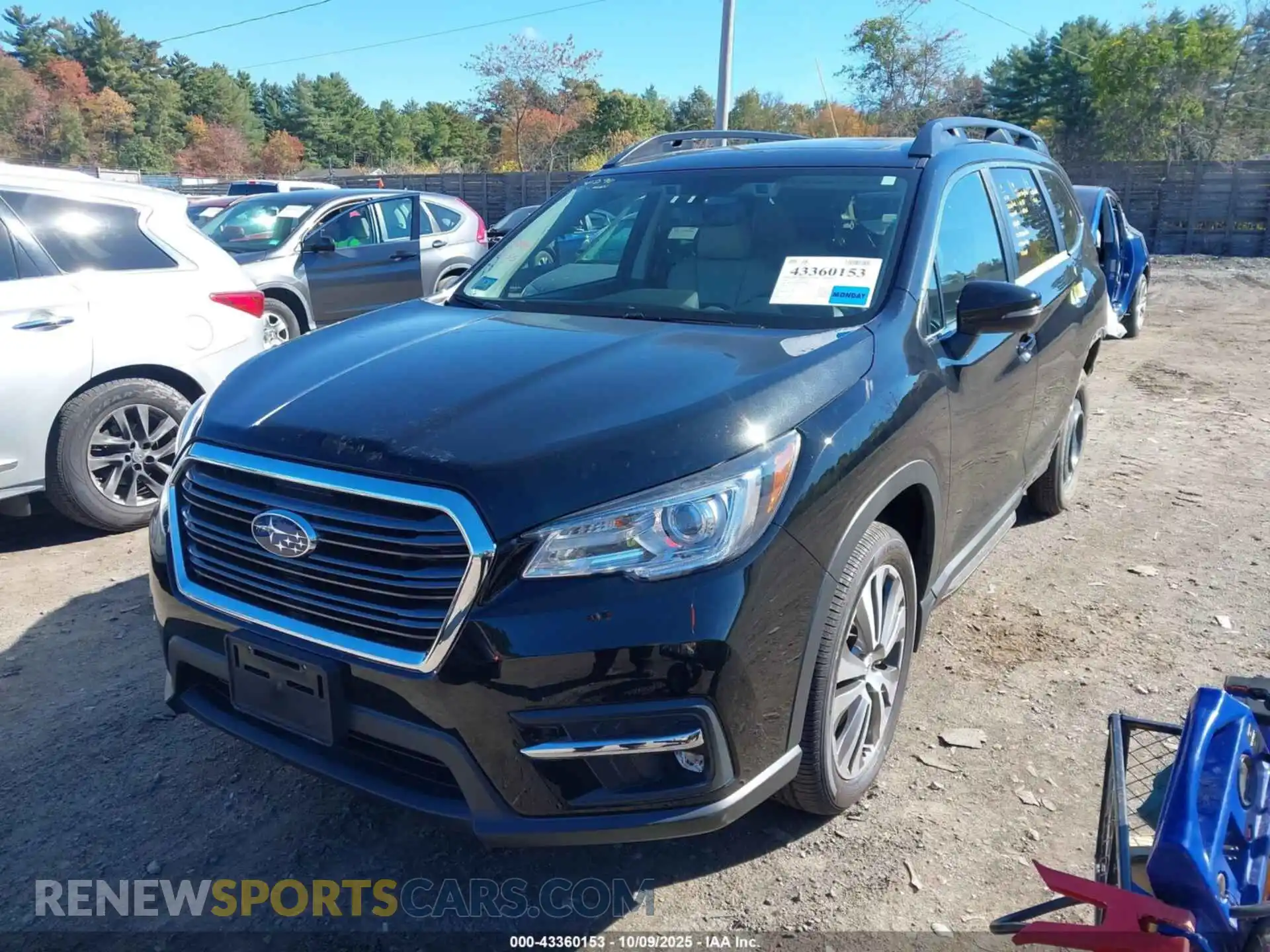 2 fotografías del automóvil dañado 4S4WMAPD4N3448384 SUBARU ASCENT 2022