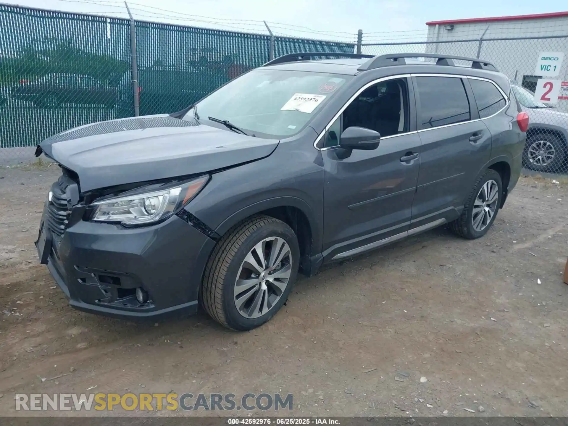 2 Photograph of a damaged car 4S4WMAPD5N3451486 SUBARU ASCENT 2022