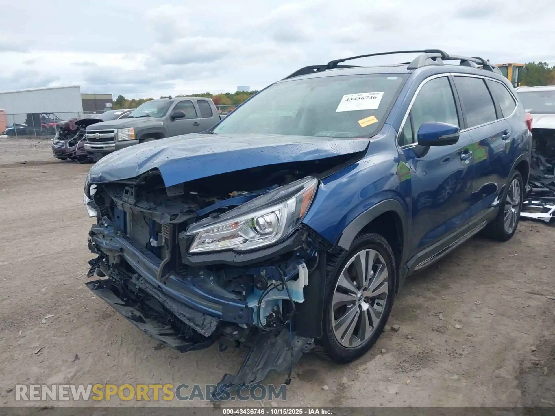 2 Фотография поврежденного автомобиля 4S4WMAPDXN3416491 SUBARU ASCENT 2022