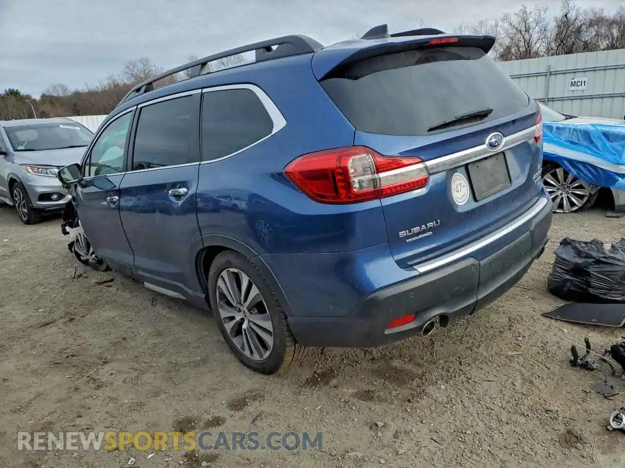 2 Photograph of a damaged car 4S4WMARD1N3435346 SUBARU ASCENT 2022