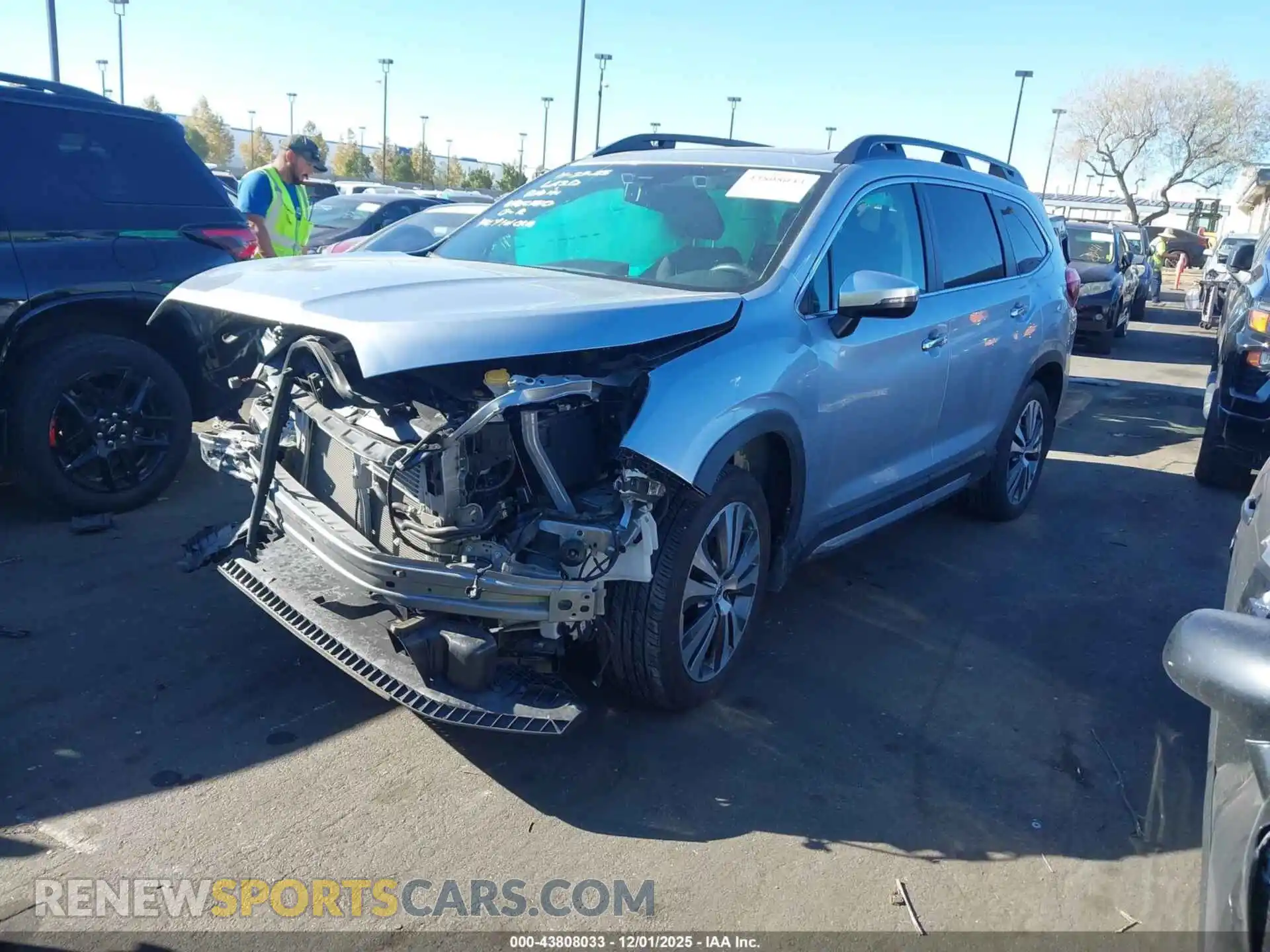 2 Photograph of a damaged car 4S4WMARD1N3440966 SUBARU ASCENT 2022