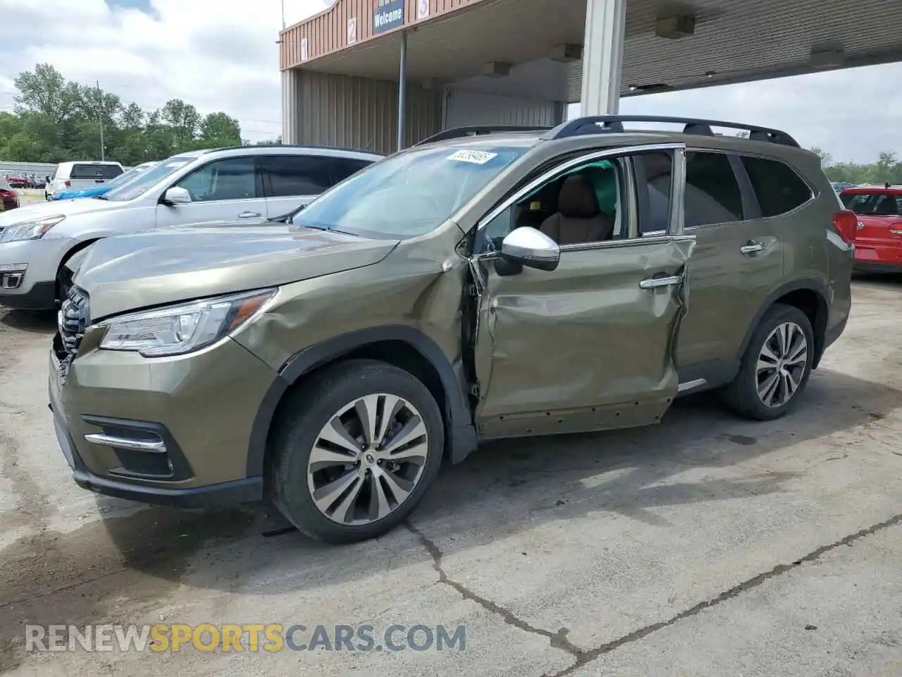 1 Photograph of a damaged car 4S4WMARD2N3454682 SUBARU ASCENT 2022