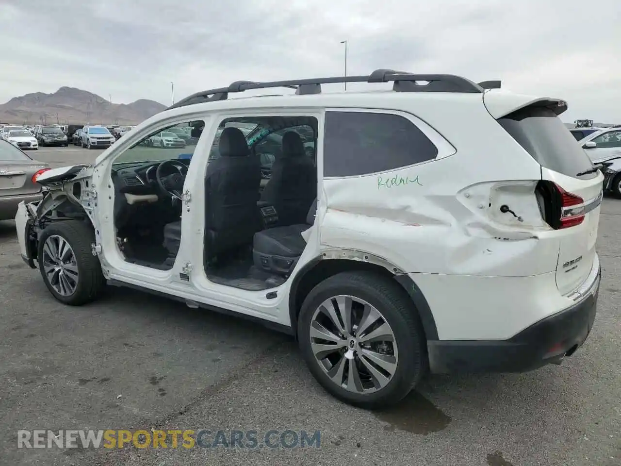 2 Photograph of a damaged car 4S4WMARD4N3413194 SUBARU ASCENT 2022