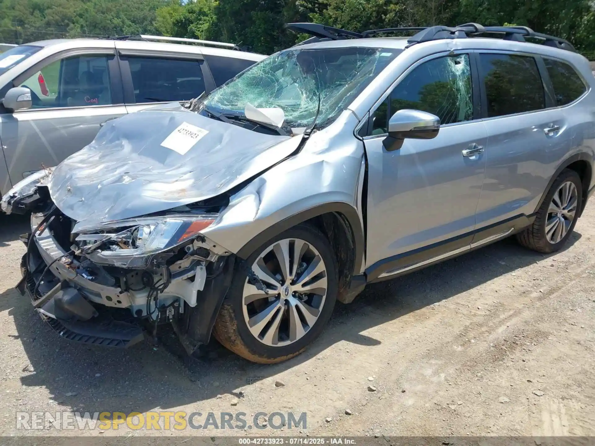 2 Photograph of a damaged car 4S4WMARD7N3445587 SUBARU ASCENT 2022