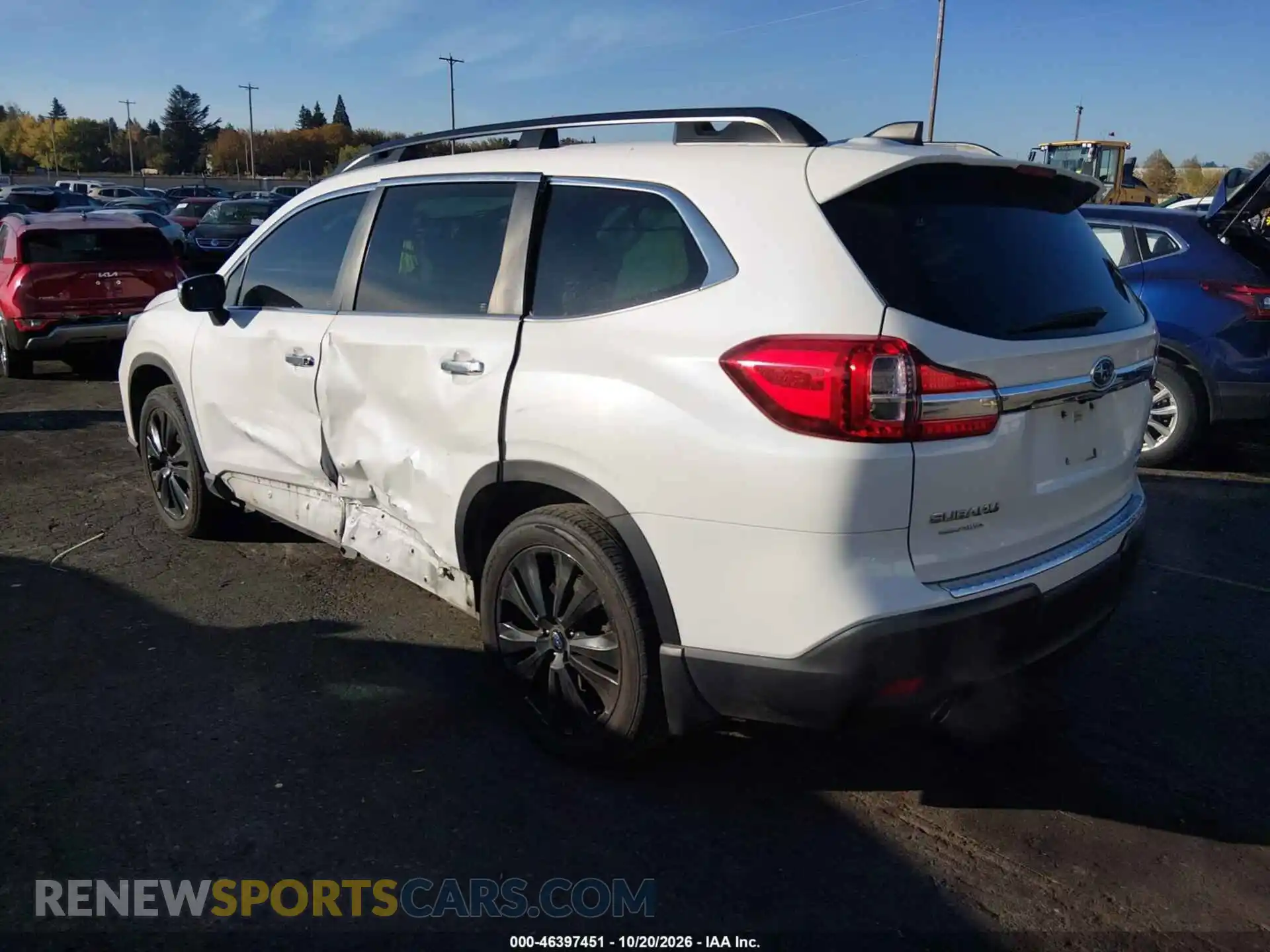 3 Фотография поврежденного автомобиля 4S4WMARD8N3412677 SUBARU ASCENT 2022