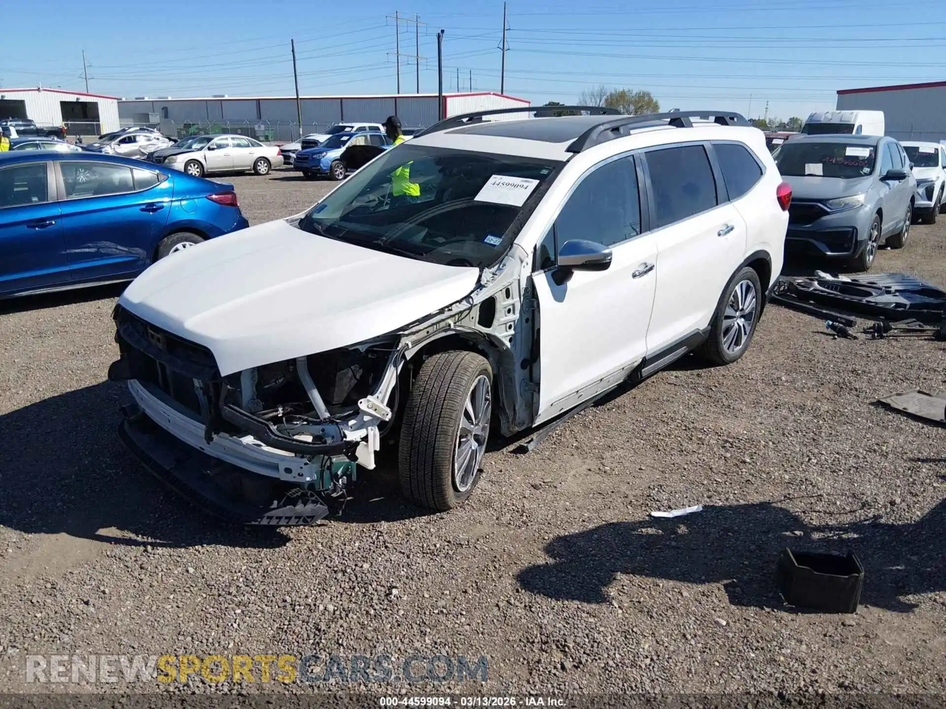 2 Фотография поврежденного автомобиля 4S4WMARD8N3461328 SUBARU ASCENT 2022