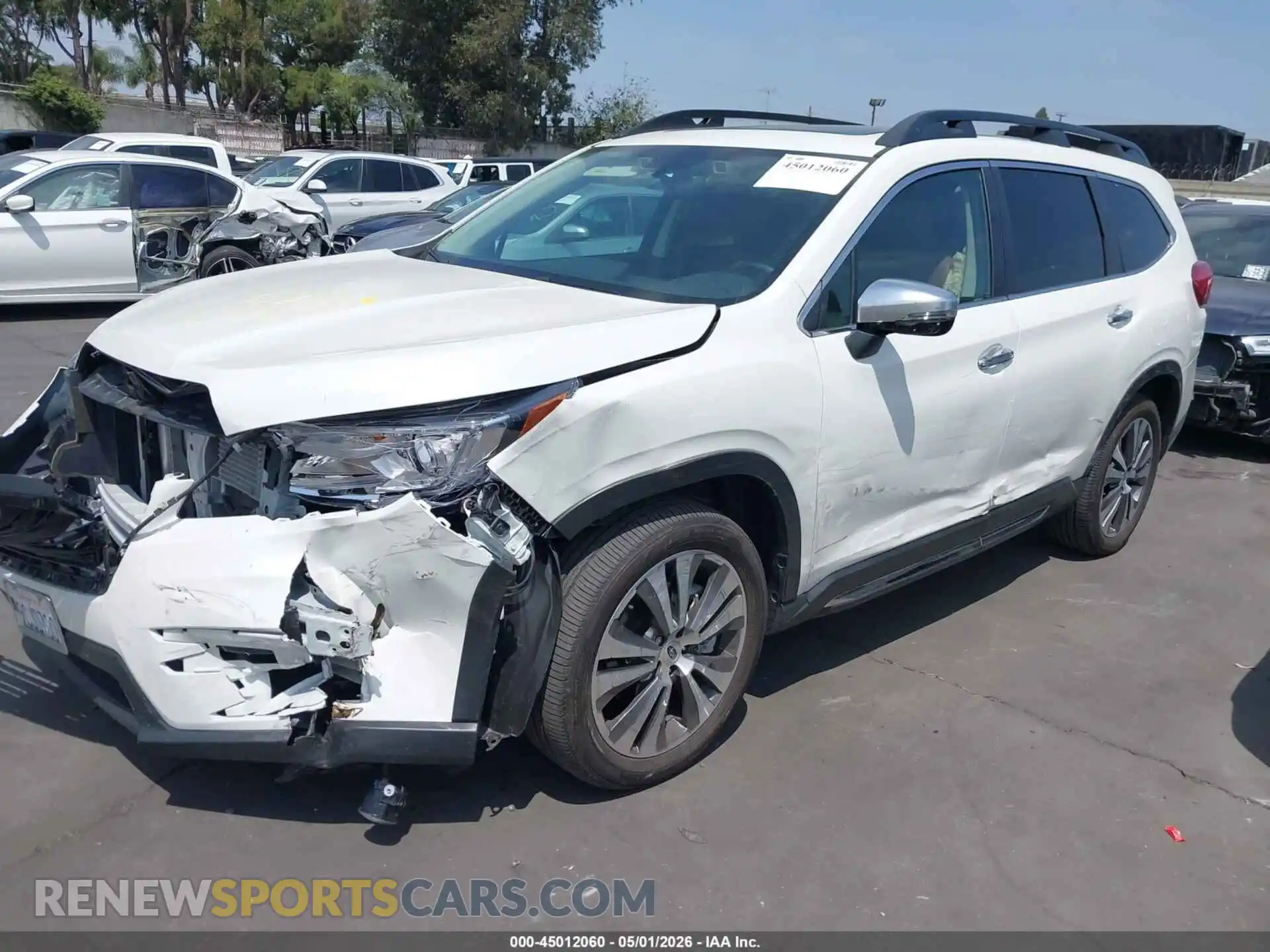 2 Photograph of a damaged car 4S4WMARD9N3449737 SUBARU ASCENT 2022