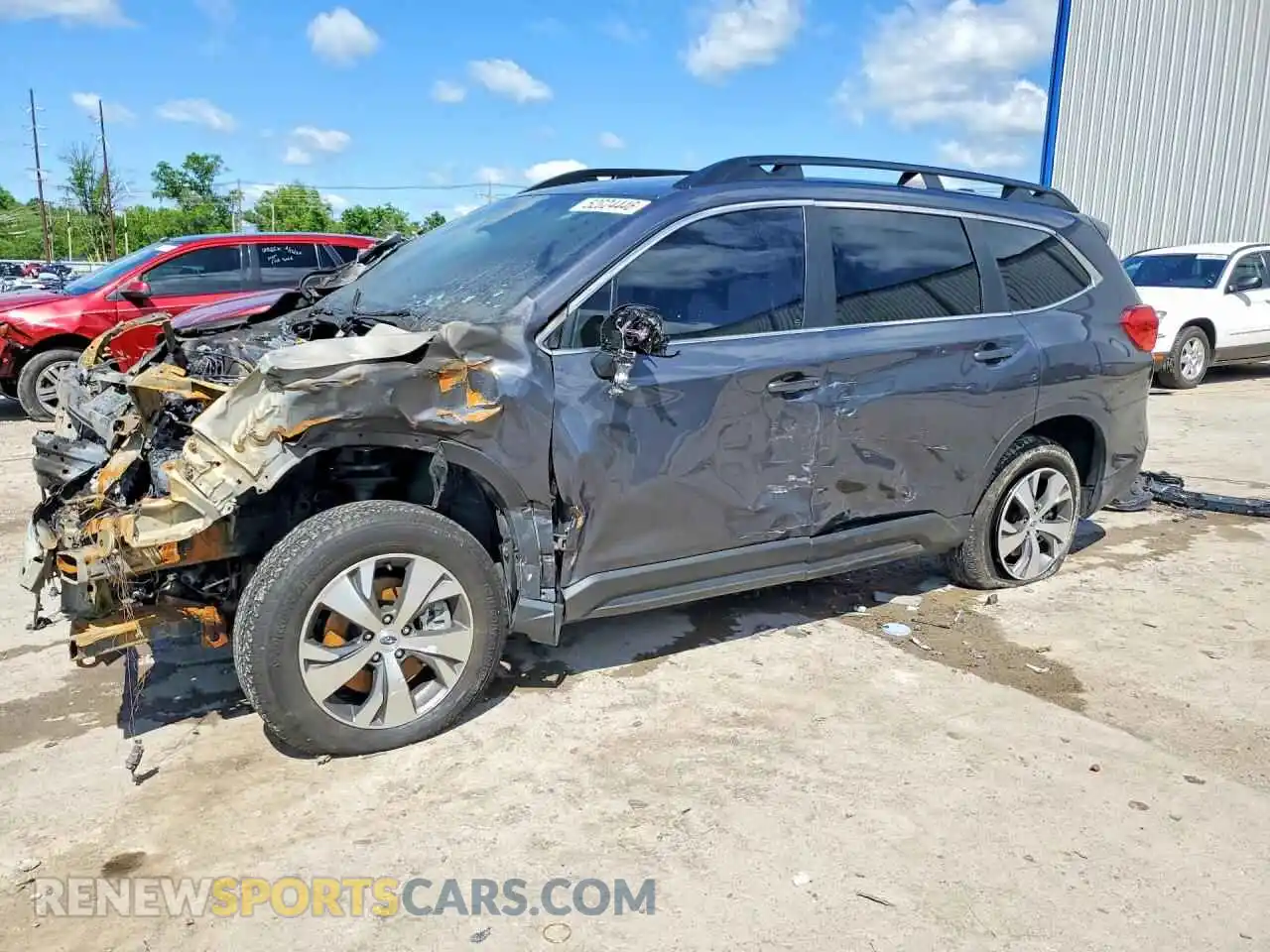 1 Photograph of a damaged car 4S4WMABDXP3420048 SUBARU ASCENT 2023