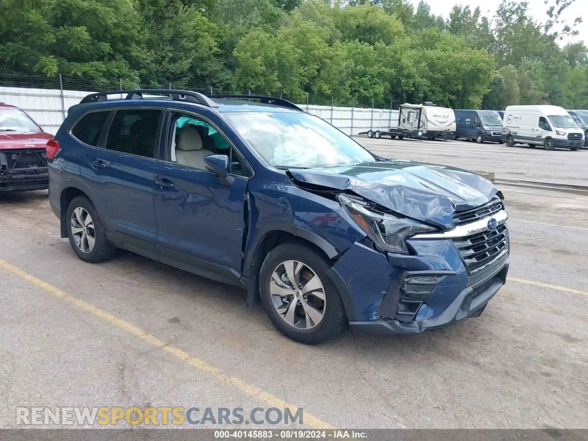 1 Photograph of a damaged car 4S4WMACD6P3419252 SUBARU ASCENT 2023