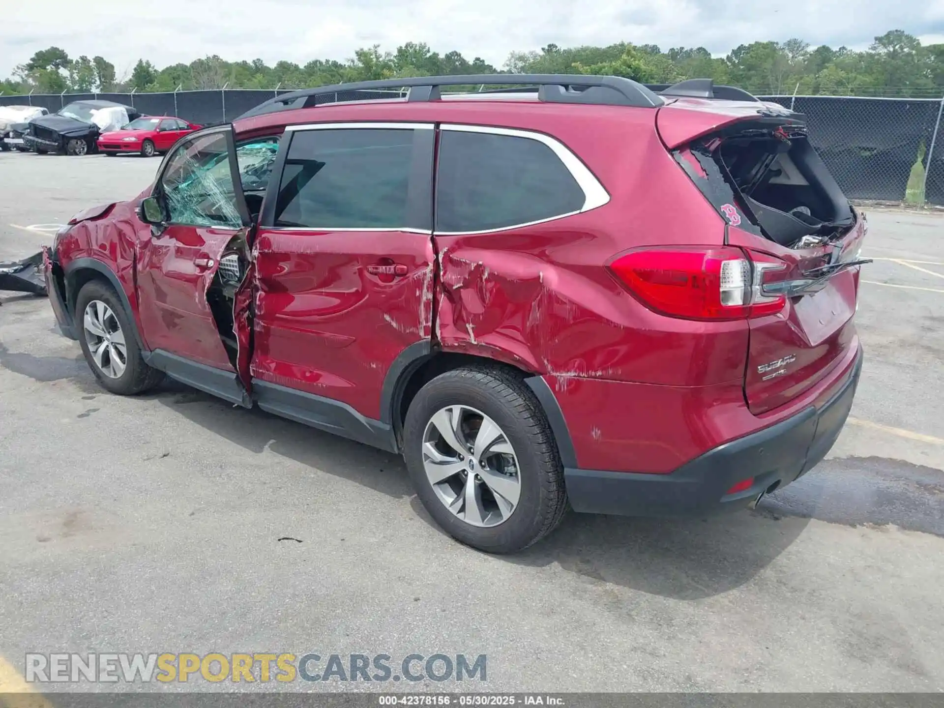 3 fotografías del automóvil dañado 4S4WMACD6P3428808 SUBARU ASCENT 2023
