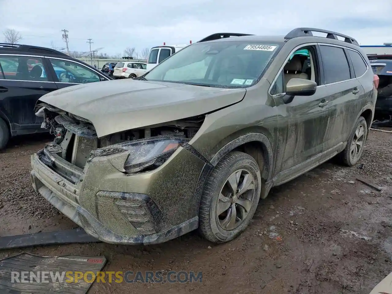 1 Photograph of a damaged car 4S4WMAED1P3455282 SUBARU ASCENT 2023