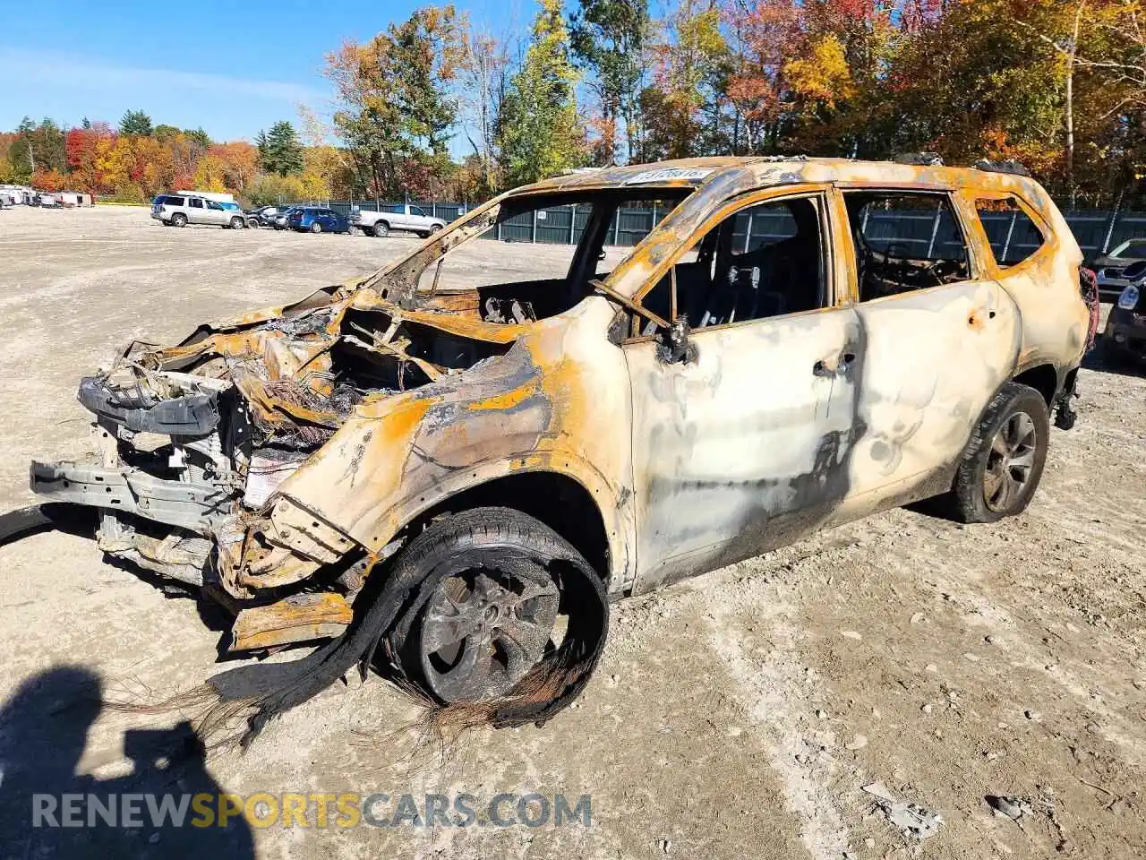 1 Photograph of a damaged car 4S4WMAED2P3450415 SUBARU ASCENT 2023