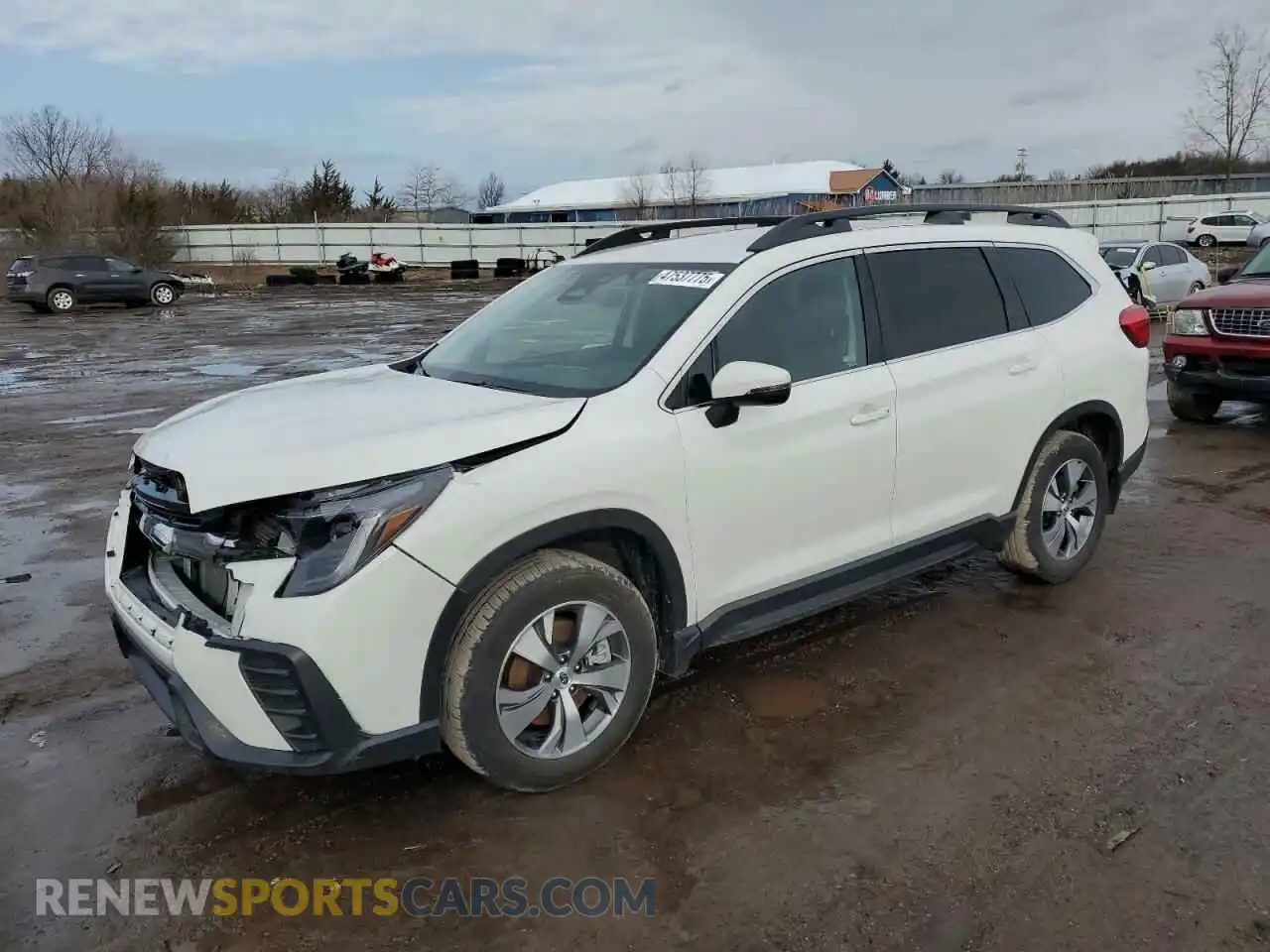 1 Photograph of a damaged car 4S4WMAED9P3435328 SUBARU ASCENT 2023