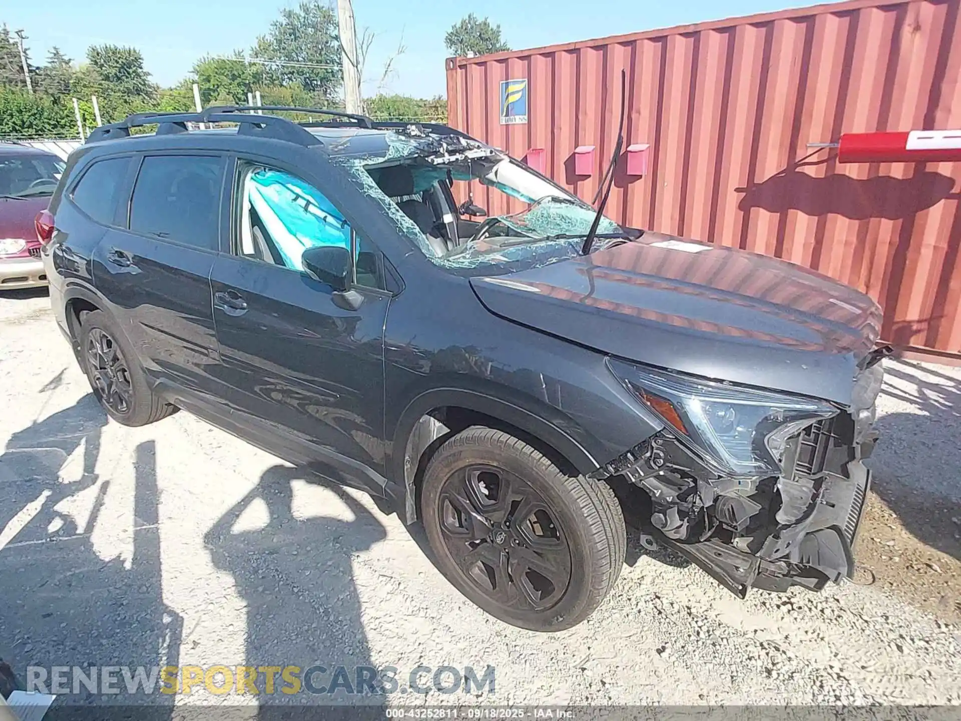 1 Photograph of a damaged car 4S4WMAHD3P3454565 SUBARU ASCENT 2023