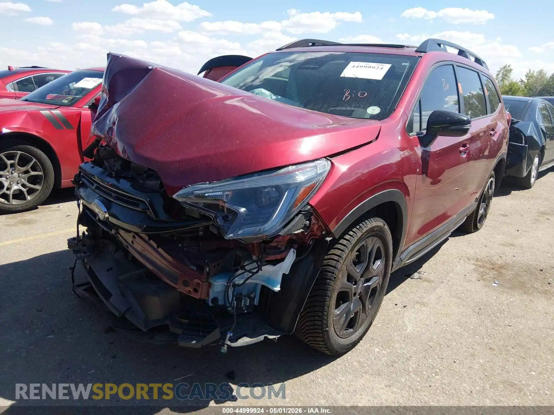 2 fotografías del automóvil dañado 4S4WMAHD4P3405648 SUBARU ASCENT 2023