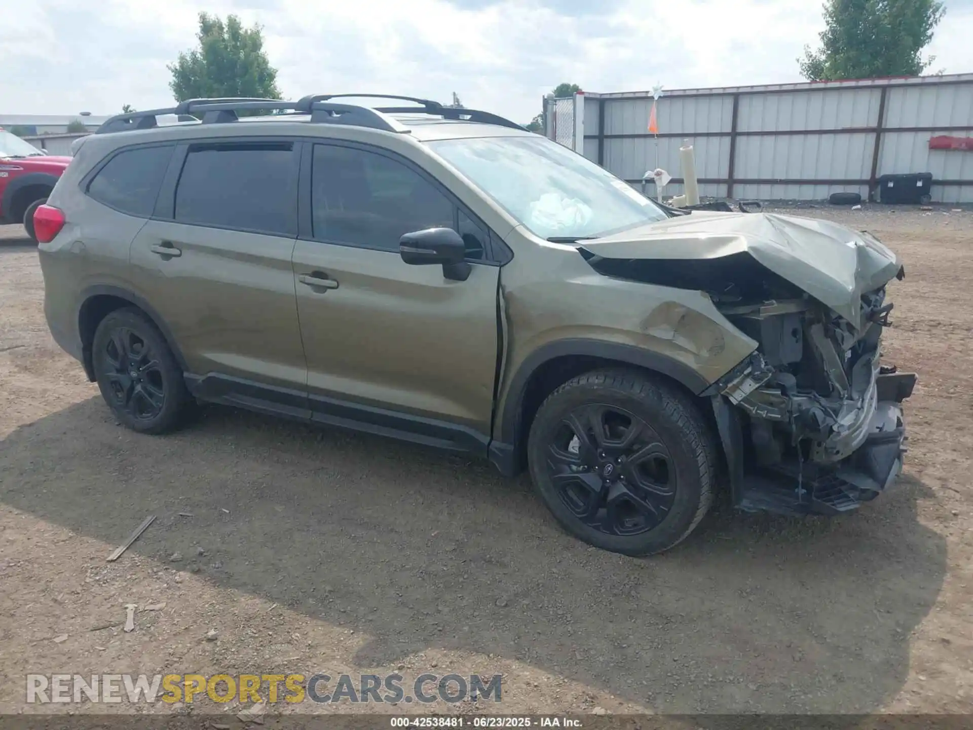 1 Фотография поврежденного автомобиля 4S4WMAHD7P3415946 SUBARU ASCENT 2023