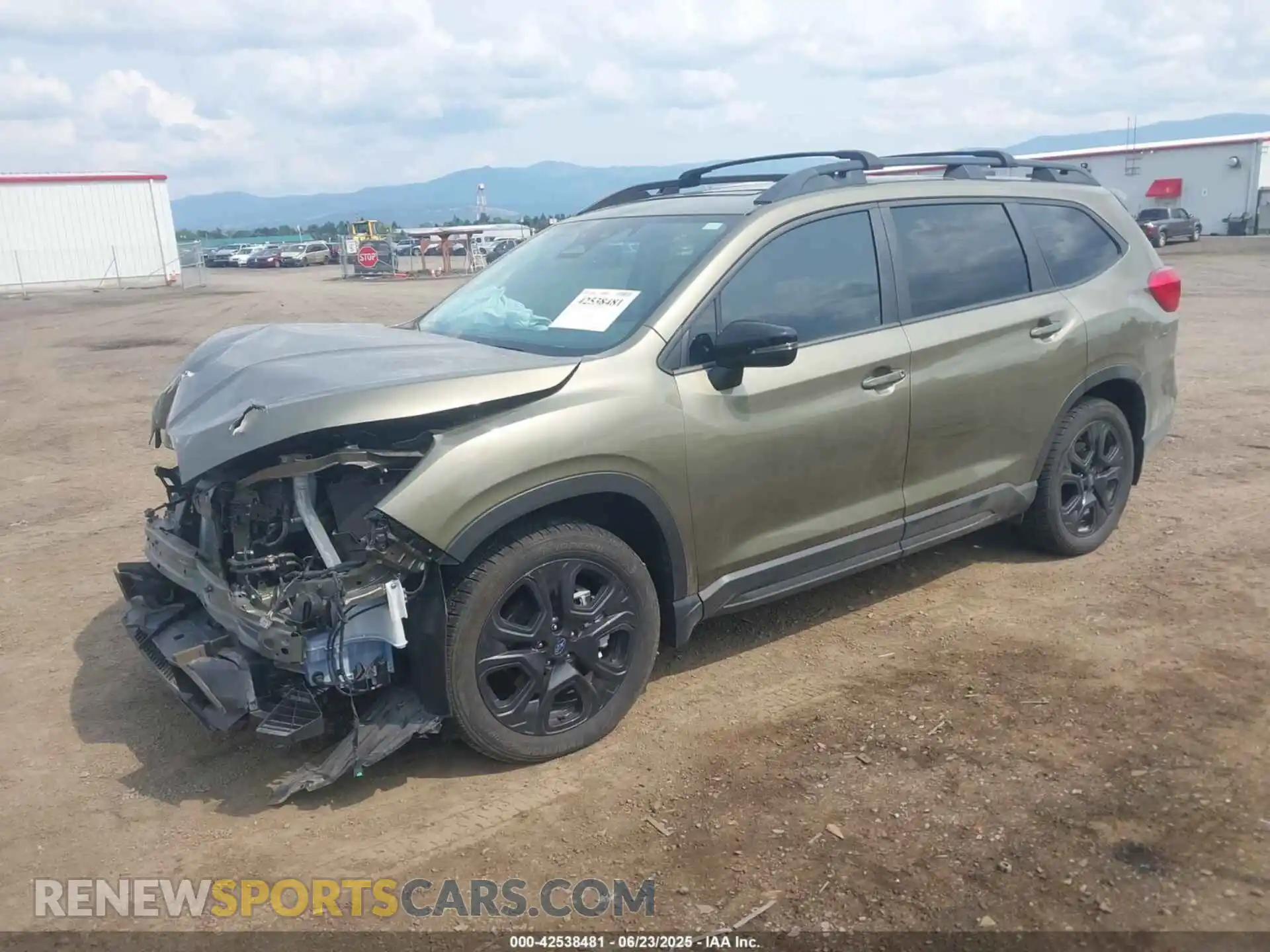 2 Фотография поврежденного автомобиля 4S4WMAHD7P3415946 SUBARU ASCENT 2023