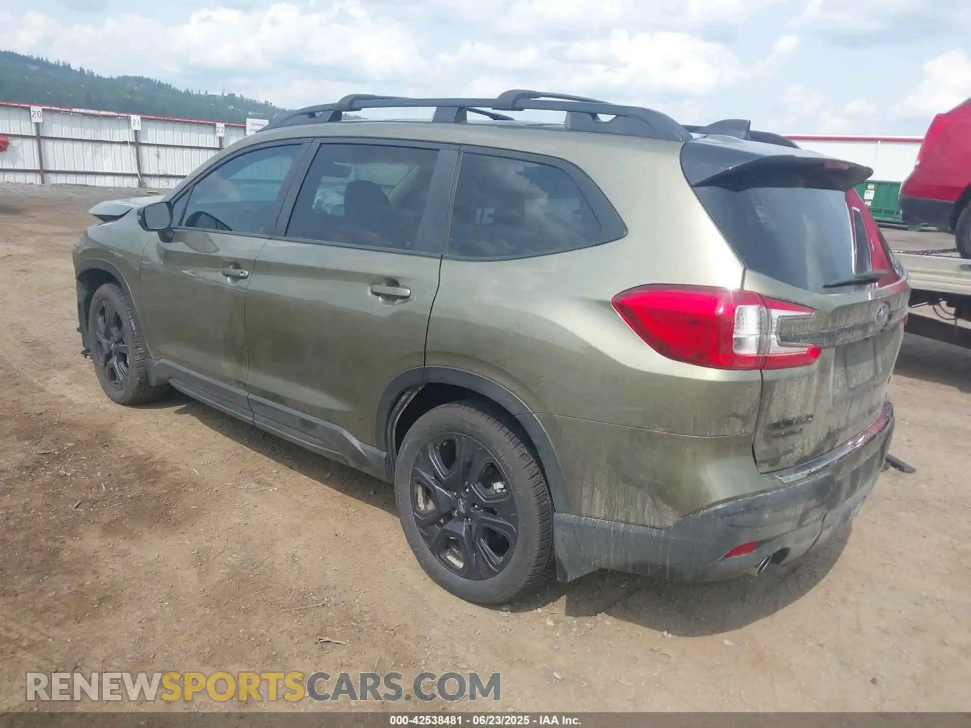3 Фотография поврежденного автомобиля 4S4WMAHD7P3415946 SUBARU ASCENT 2023