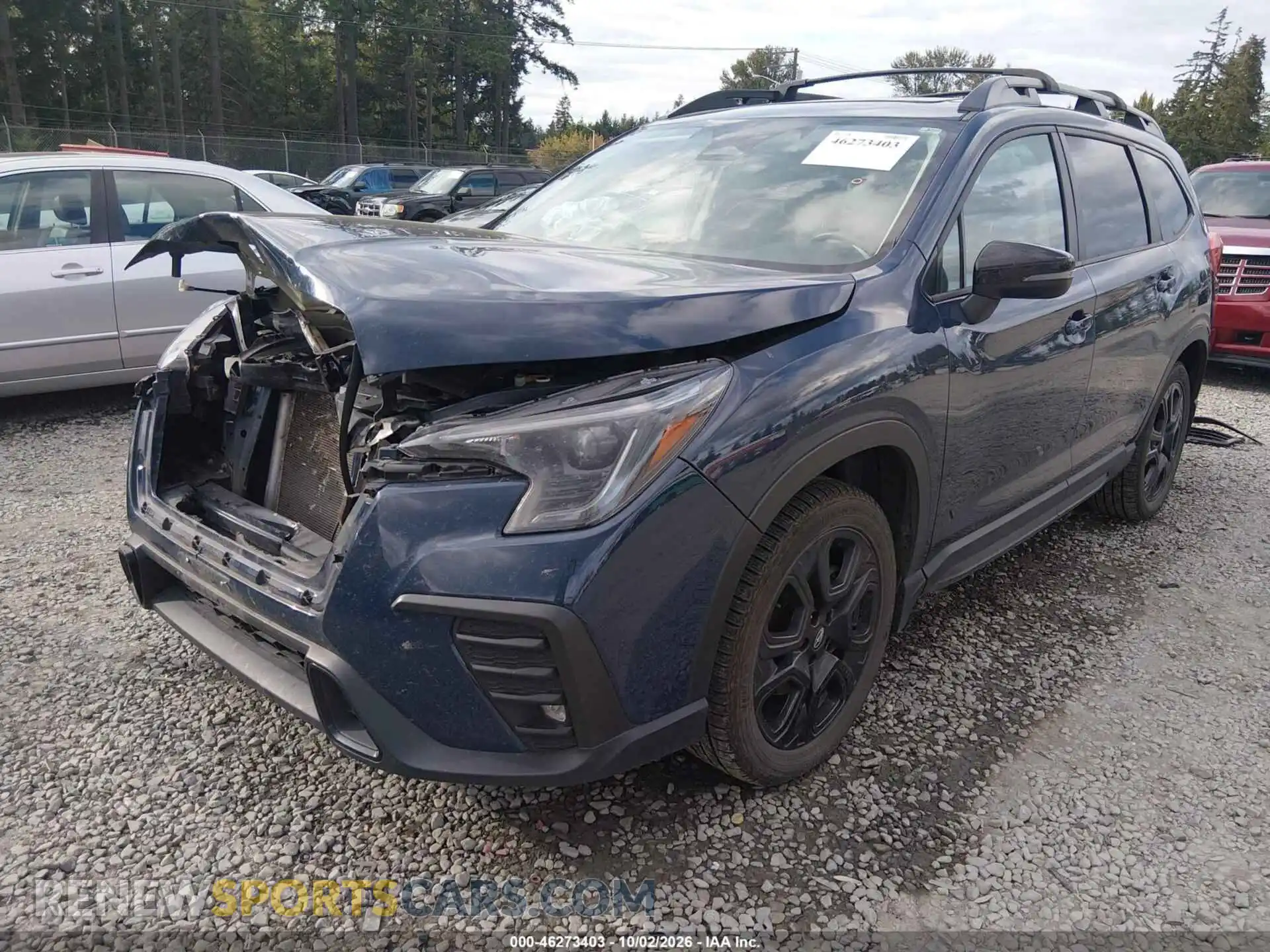 2 Photograph of a damaged car 4S4WMAHD9P3457082 SUBARU ASCENT 2023