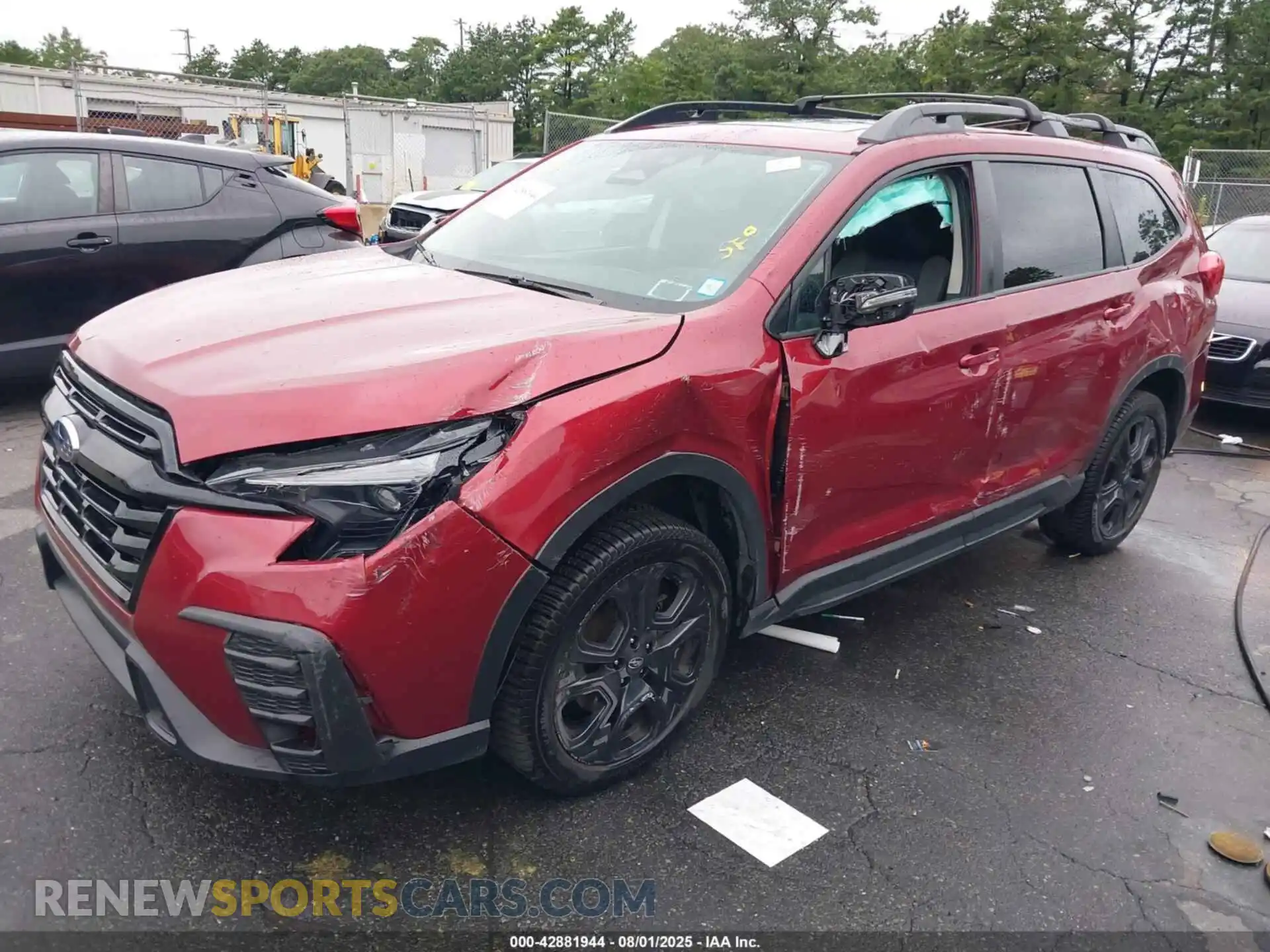 2 Photograph of a damaged car 4S4WMAHDXP3451937 SUBARU ASCENT 2023