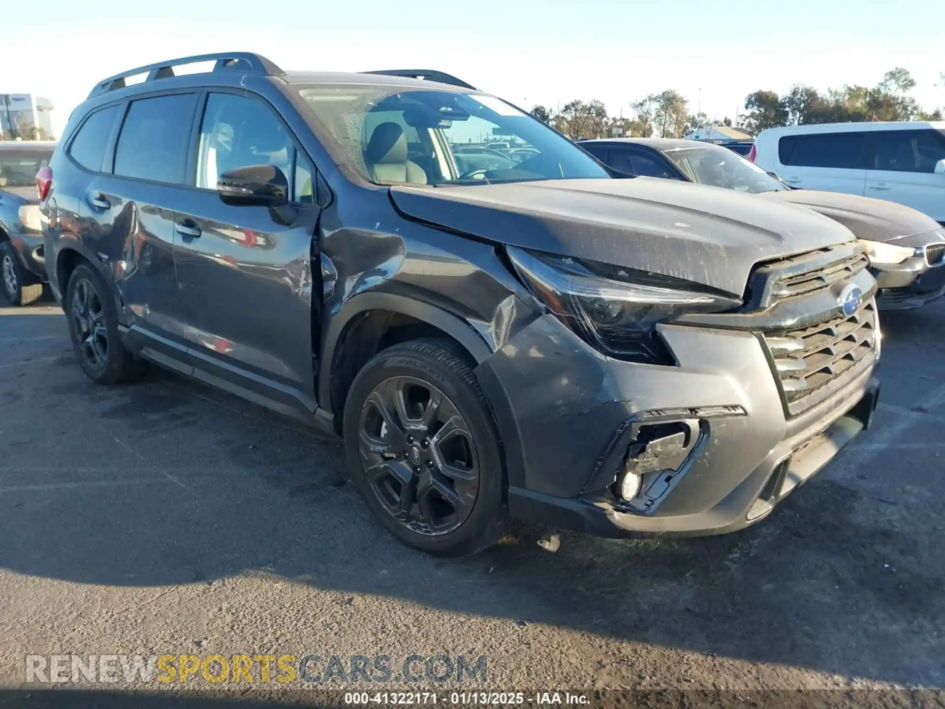 1 Photograph of a damaged car 4S4WMAHDXP3453137 SUBARU ASCENT 2023