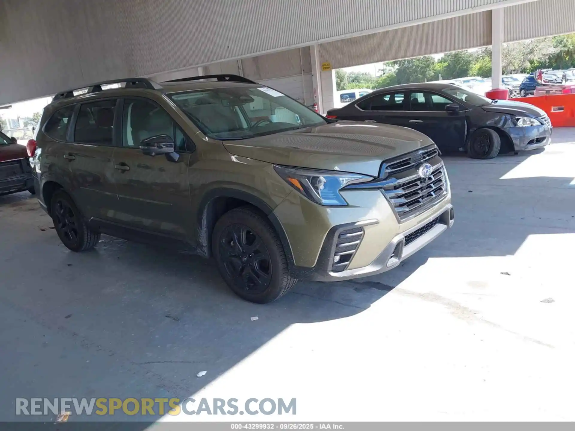1 Photograph of a damaged car 4S4WMAKD2P3430802 SUBARU ASCENT 2023