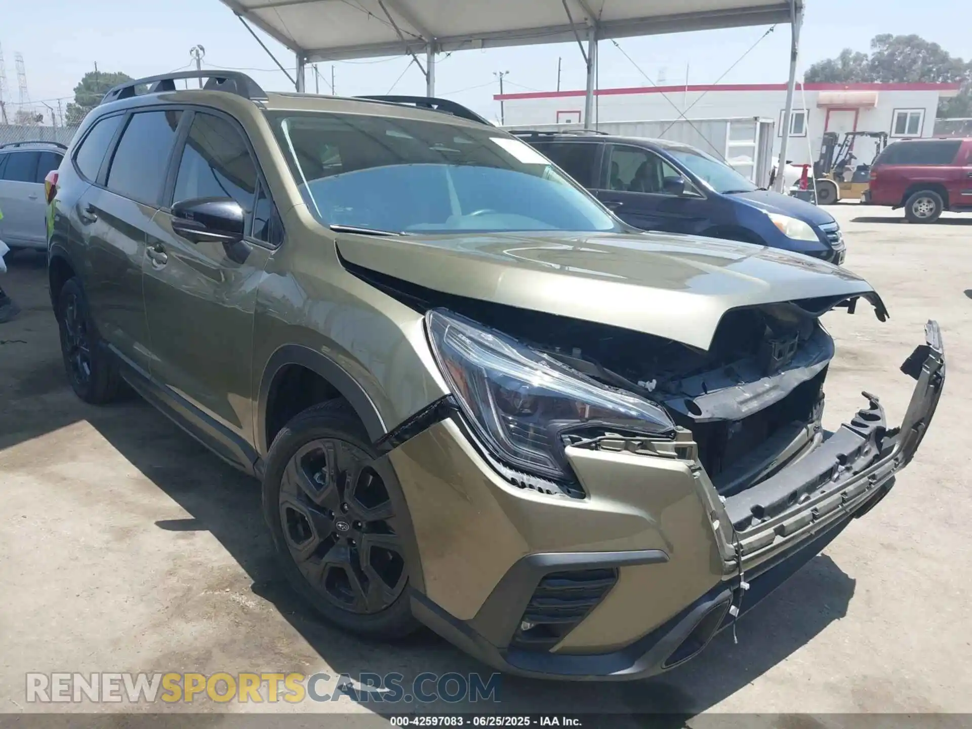 1 Photograph of a damaged car 4S4WMAKD3P3438522 SUBARU ASCENT 2023