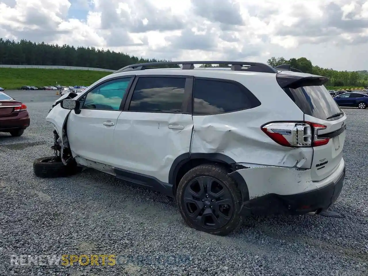 2 Фотография поврежденного автомобиля 4S4WMAKD4P3403360 SUBARU ASCENT 2023