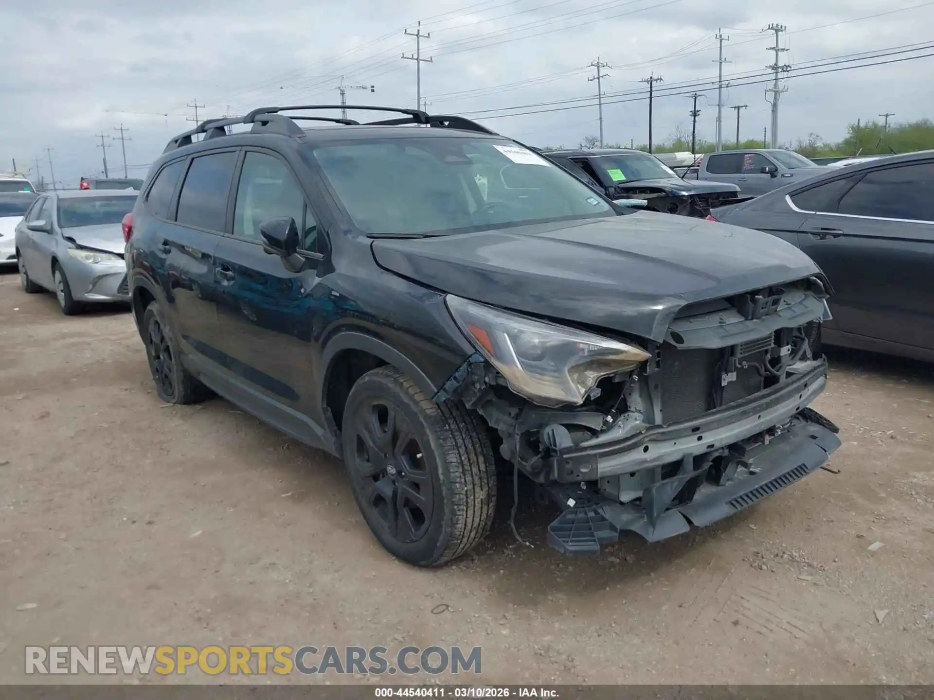 1 Photograph of a damaged car 4S4WMAKD8P3445112 SUBARU ASCENT 2023