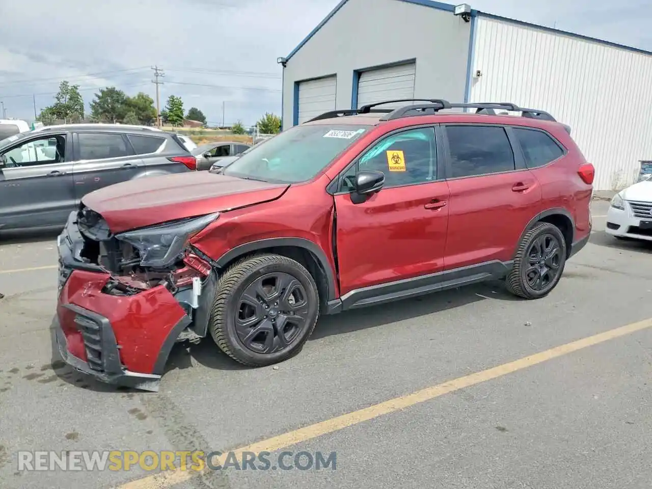 1 Фотография поврежденного автомобиля 4S4WMAKD9P3447189 SUBARU ASCENT 2023