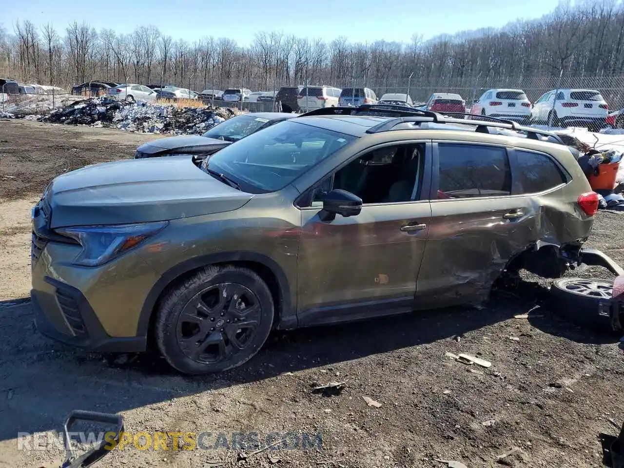 1 Photograph of a damaged car 4S4WMAKDXP3442552 SUBARU ASCENT 2023