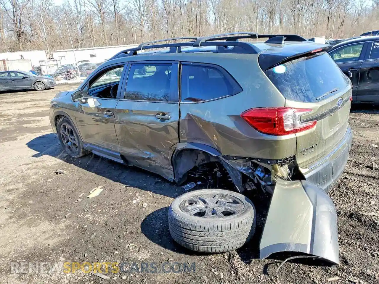 2 Photograph of a damaged car 4S4WMAKDXP3442552 SUBARU ASCENT 2023